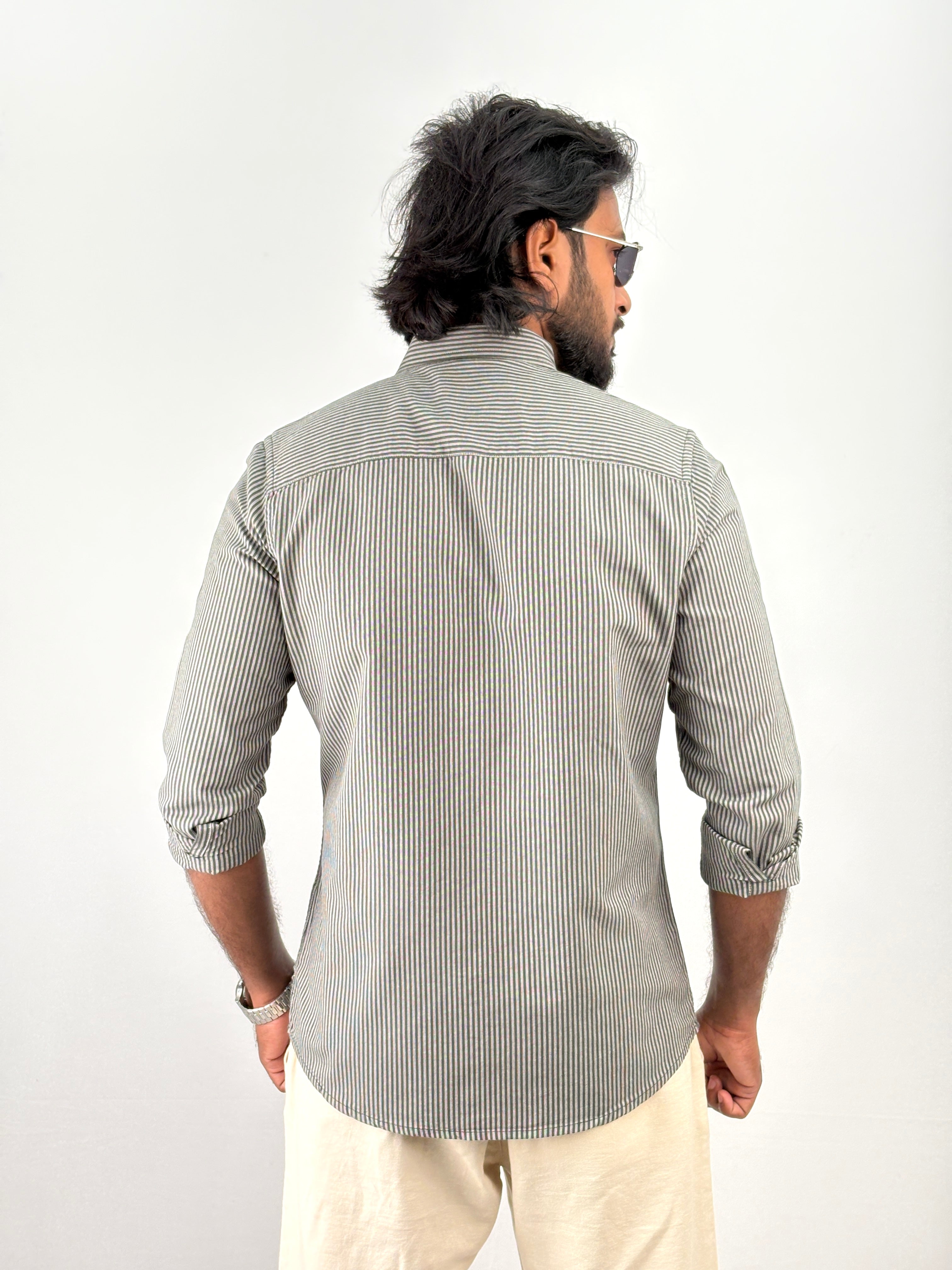 Green Stripe Shirts