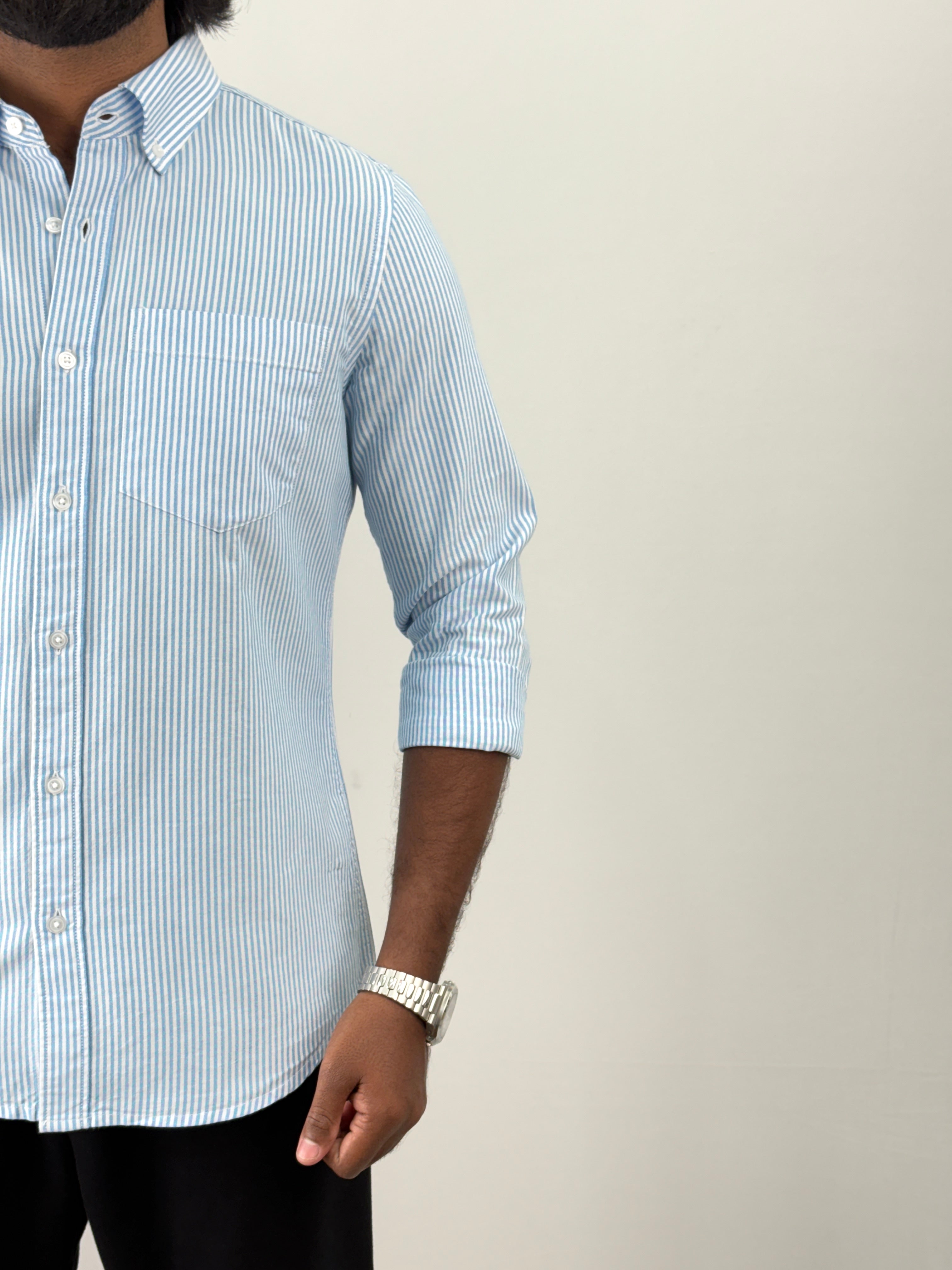 Blue Stripe Shirts