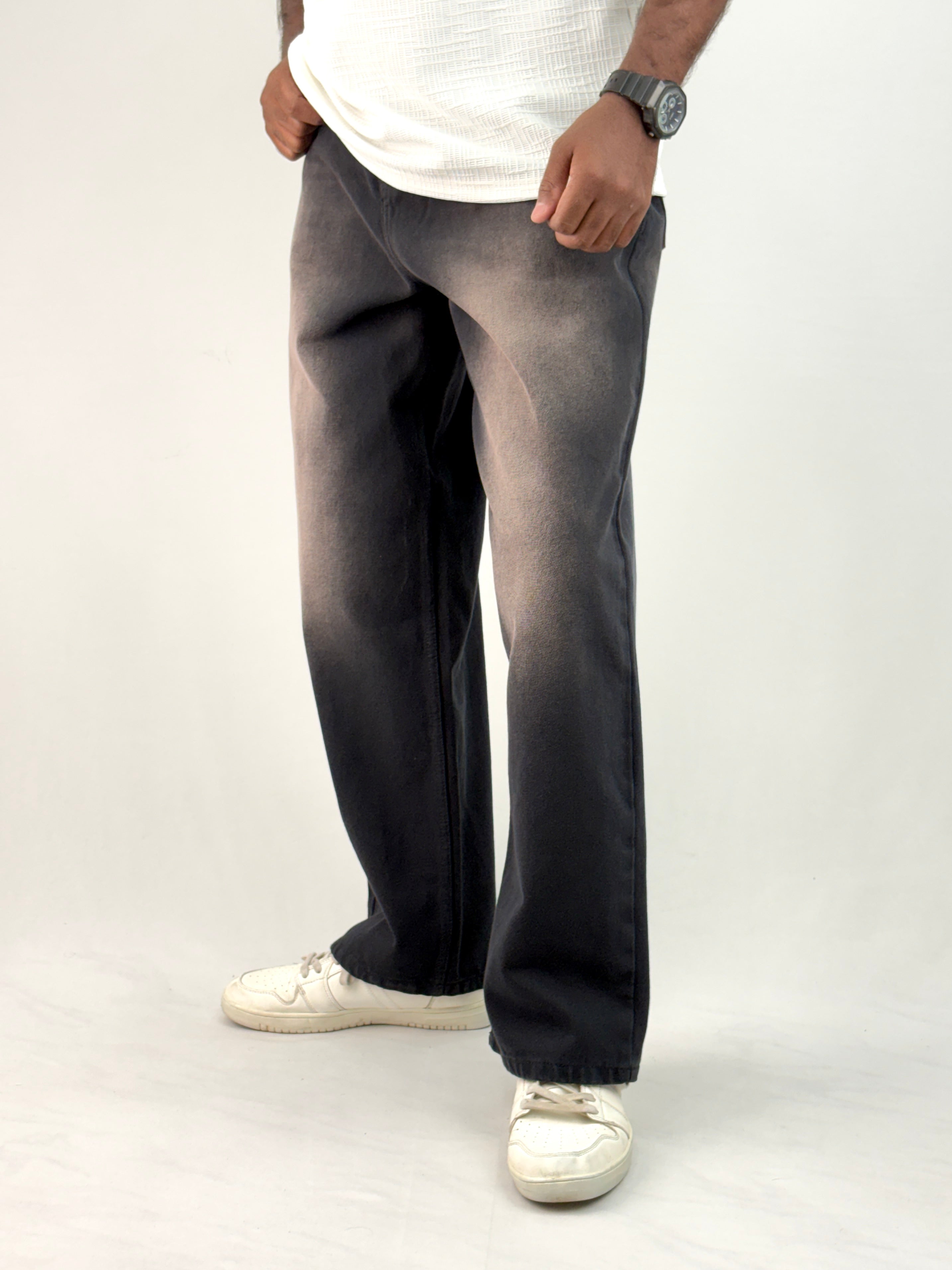 Dark Grey Baggy Jean