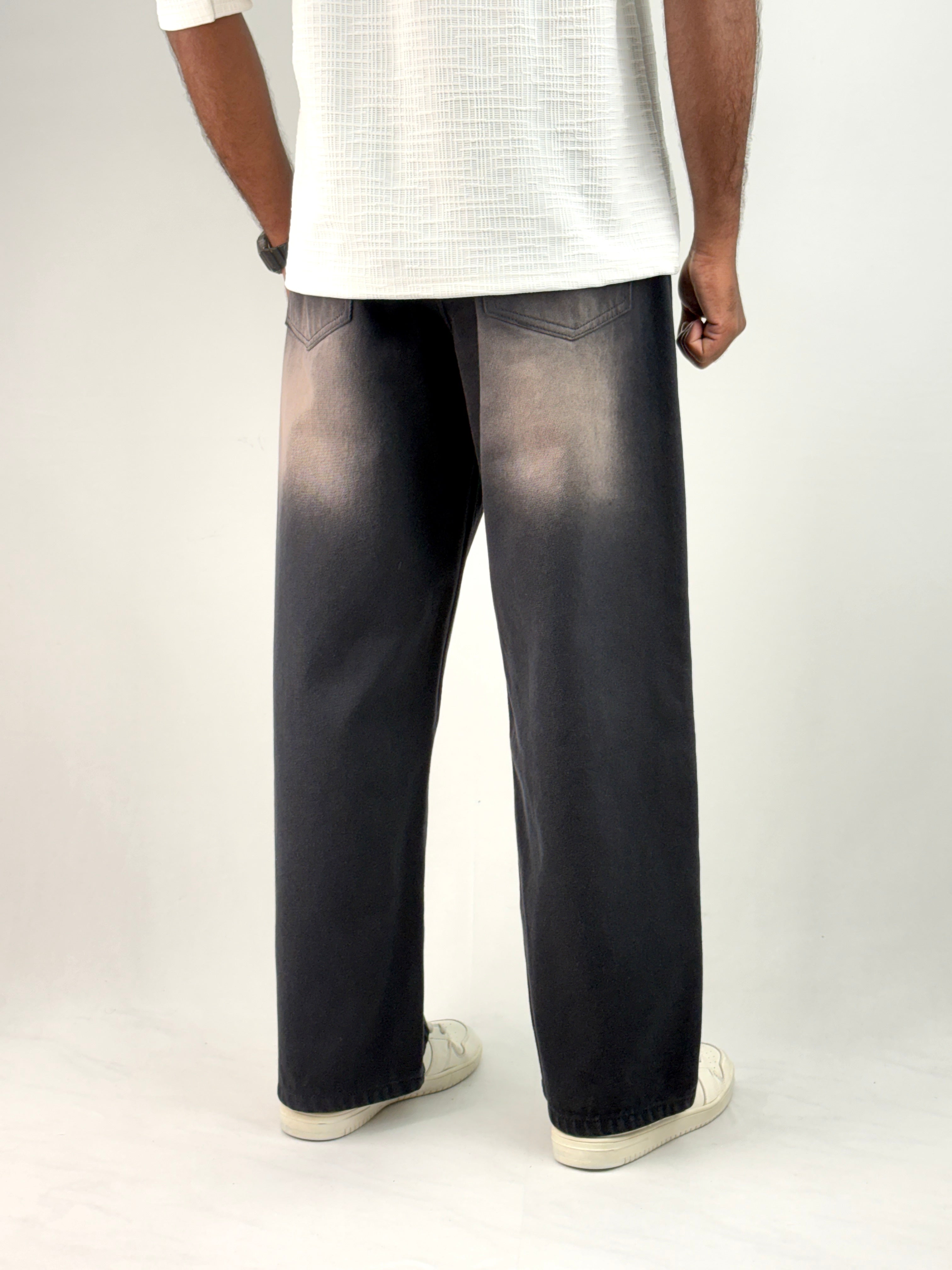 Dark Grey Baggy Jean
