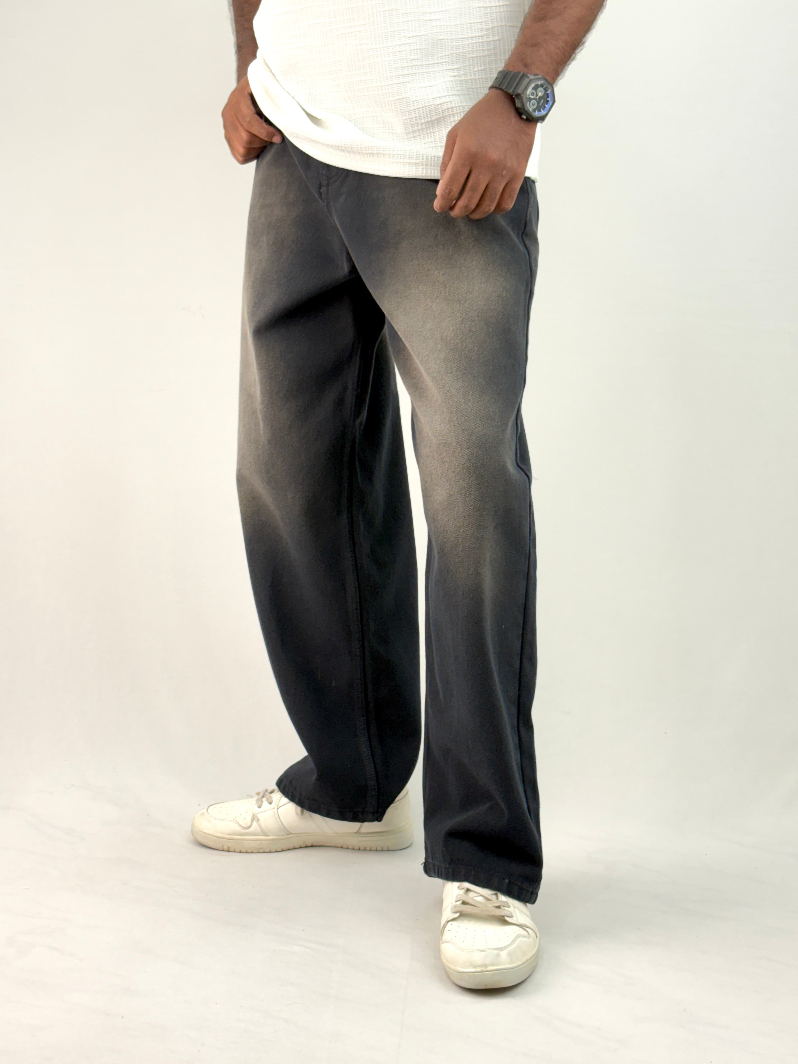 Charcoal  Baggy Jean