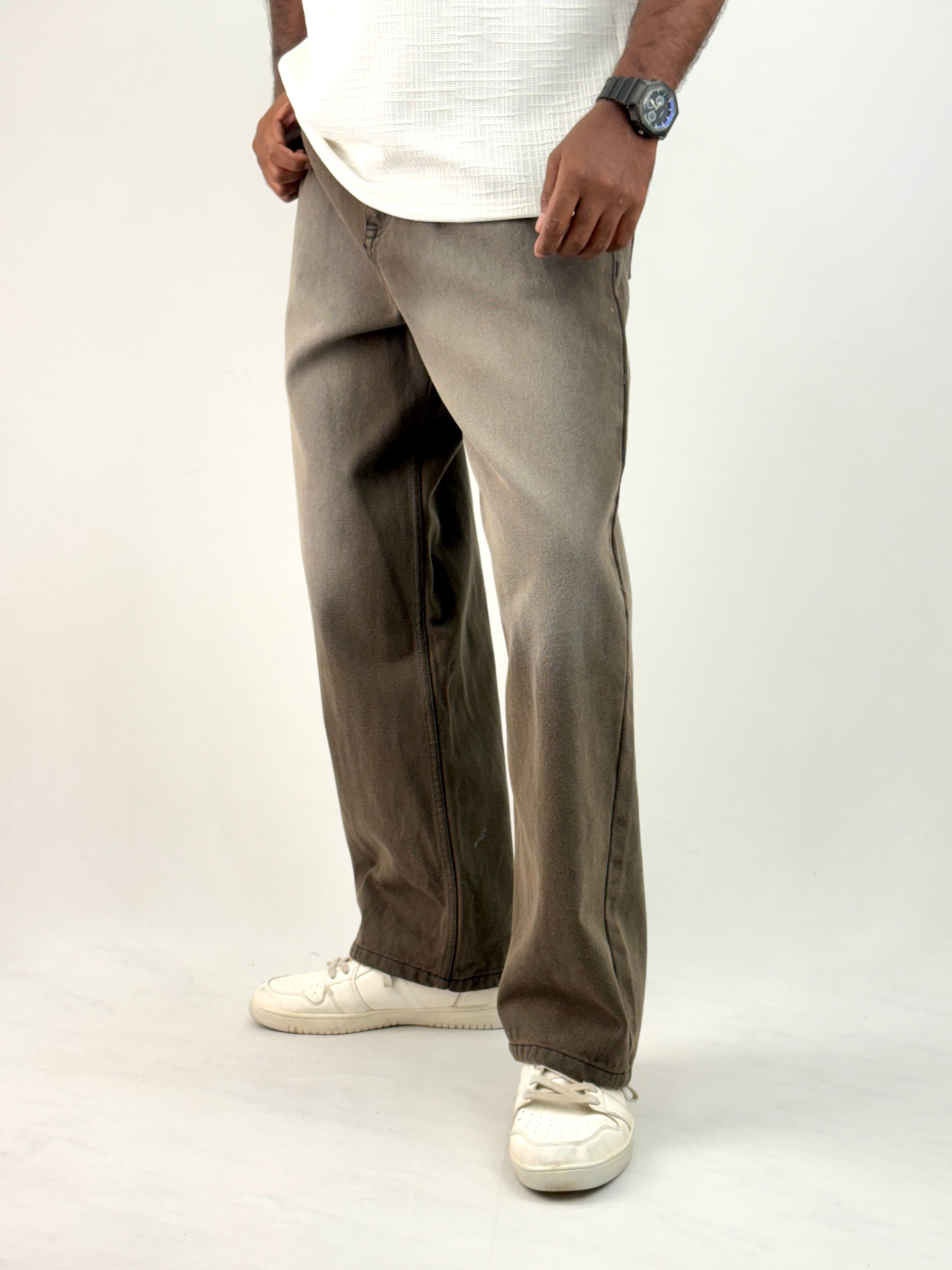 Olive Baggy Jean