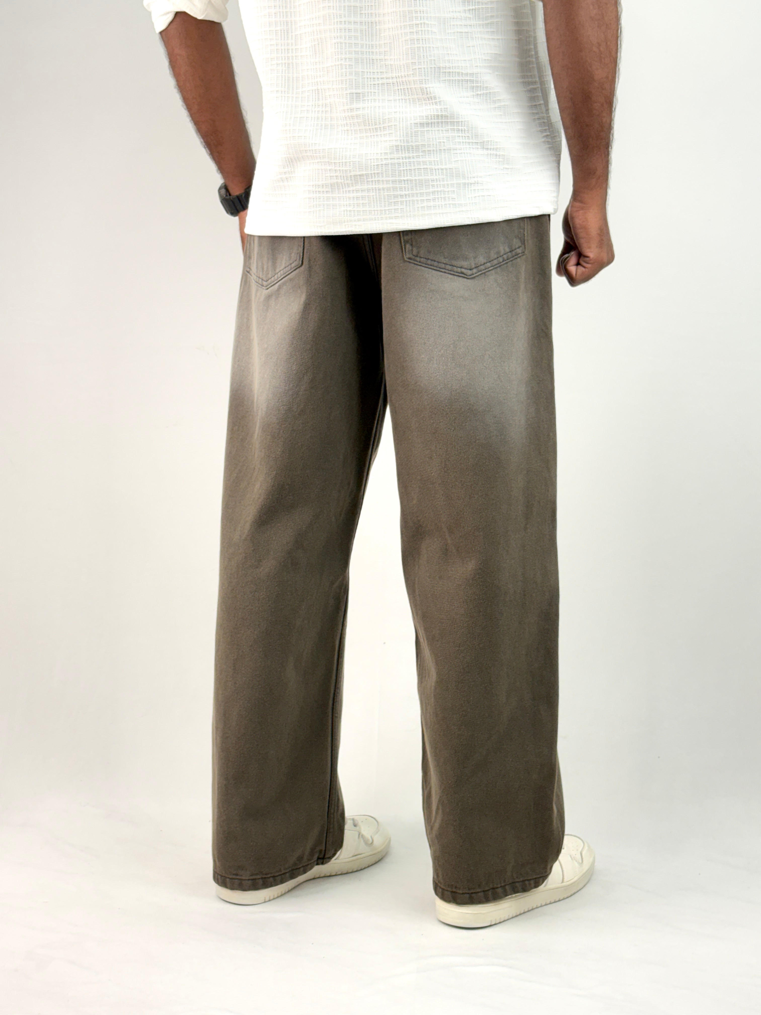 Olive Baggy Jean
