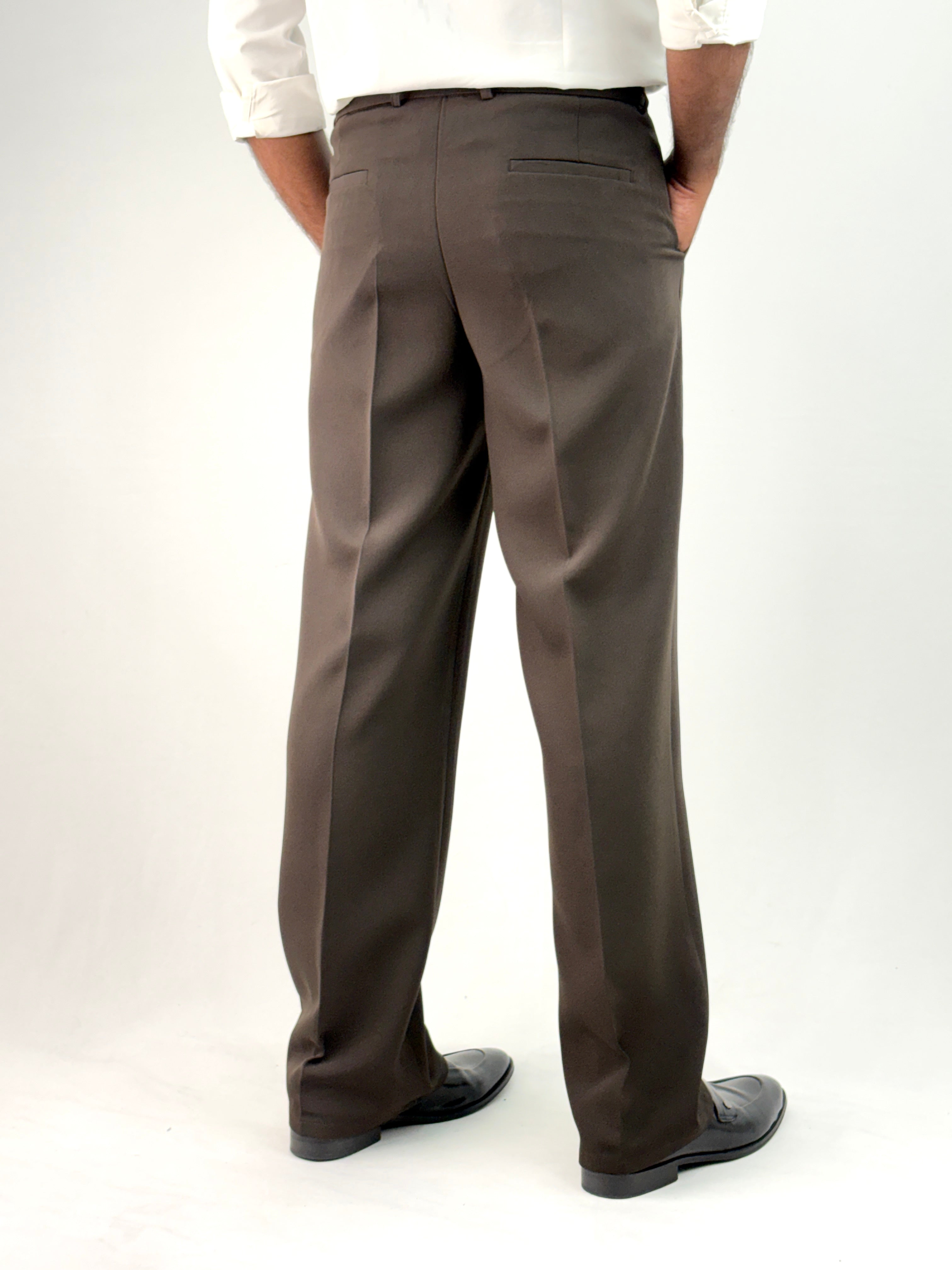 Coffee Korean Baggy Pant