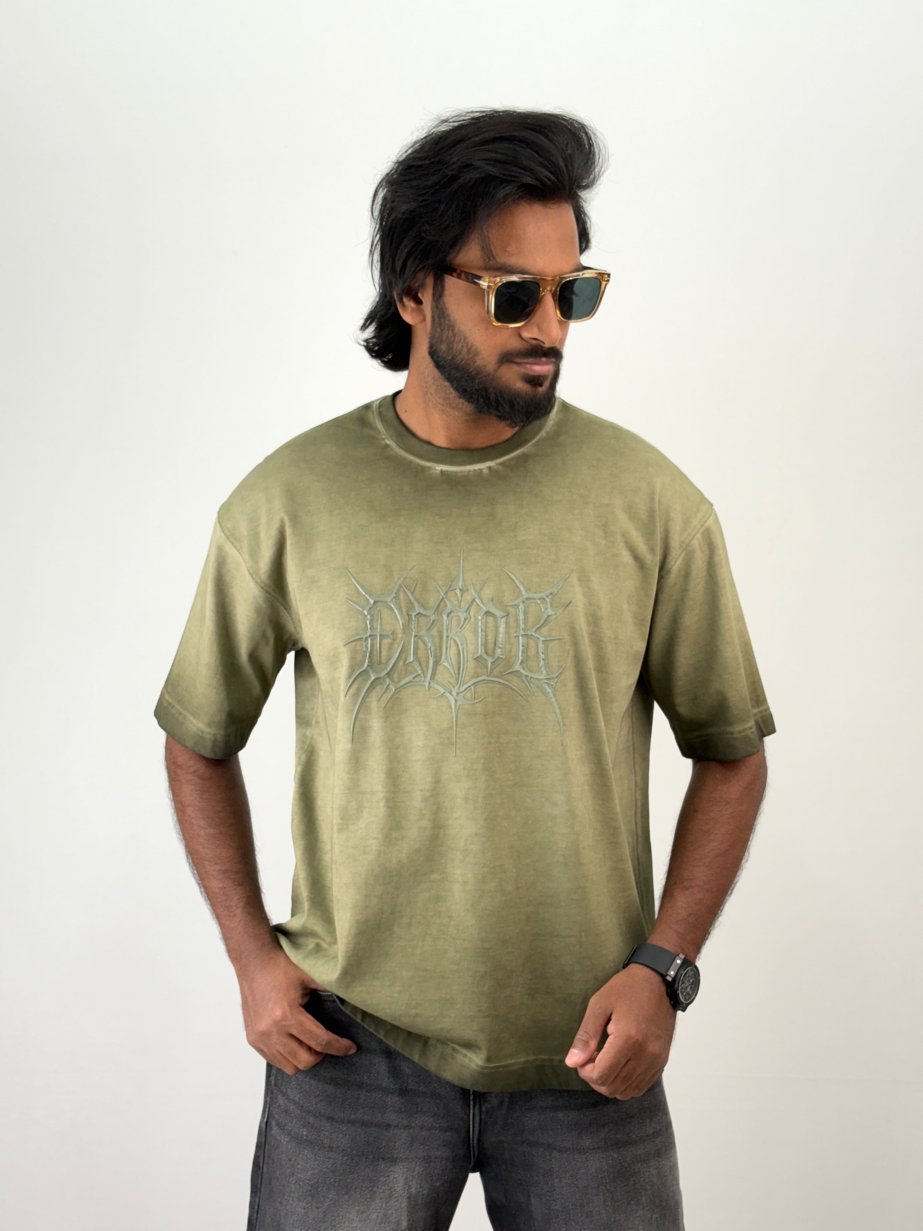 Olive Oversized T-Shirt