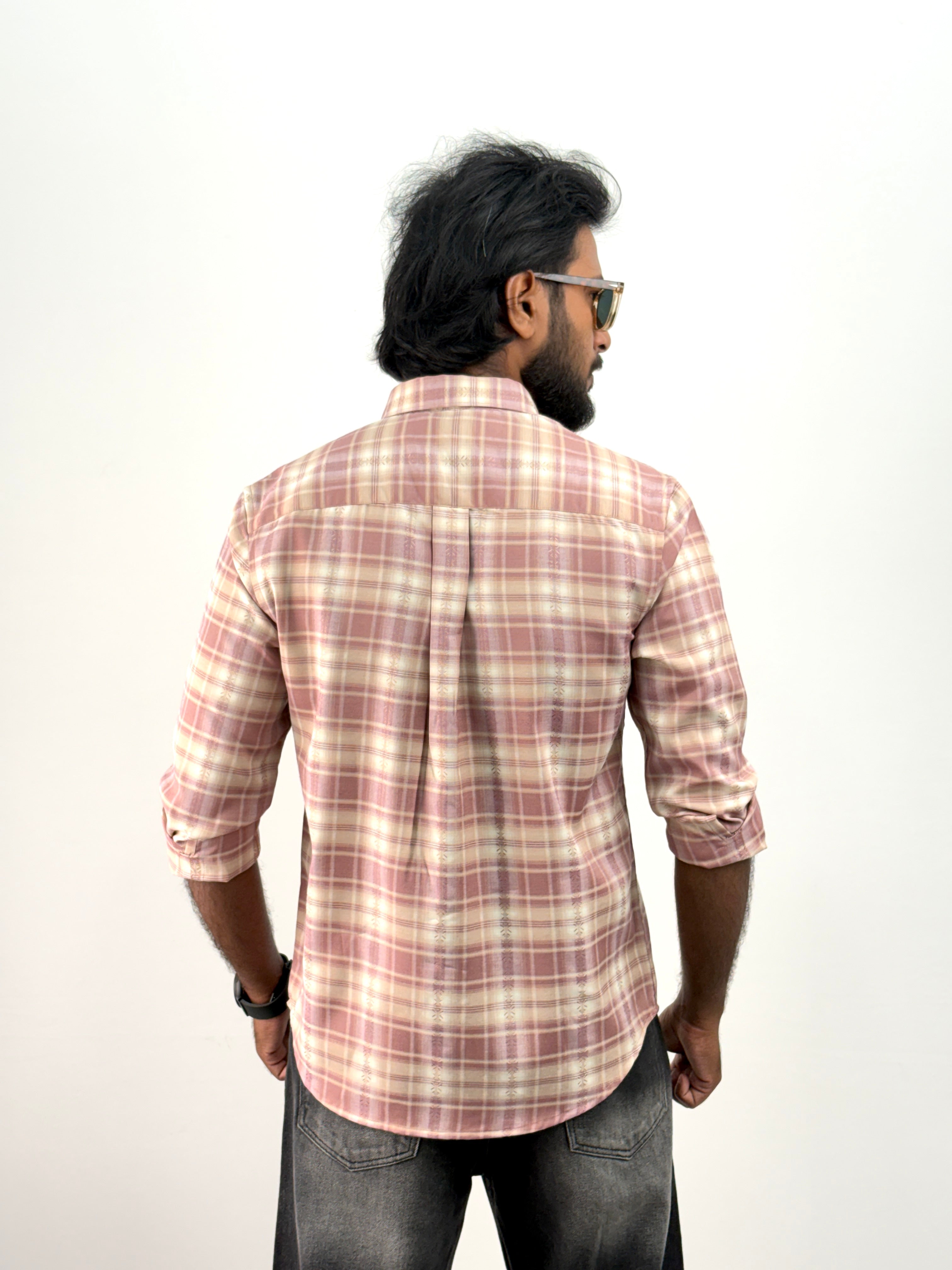 Pink Flannel Shirt
