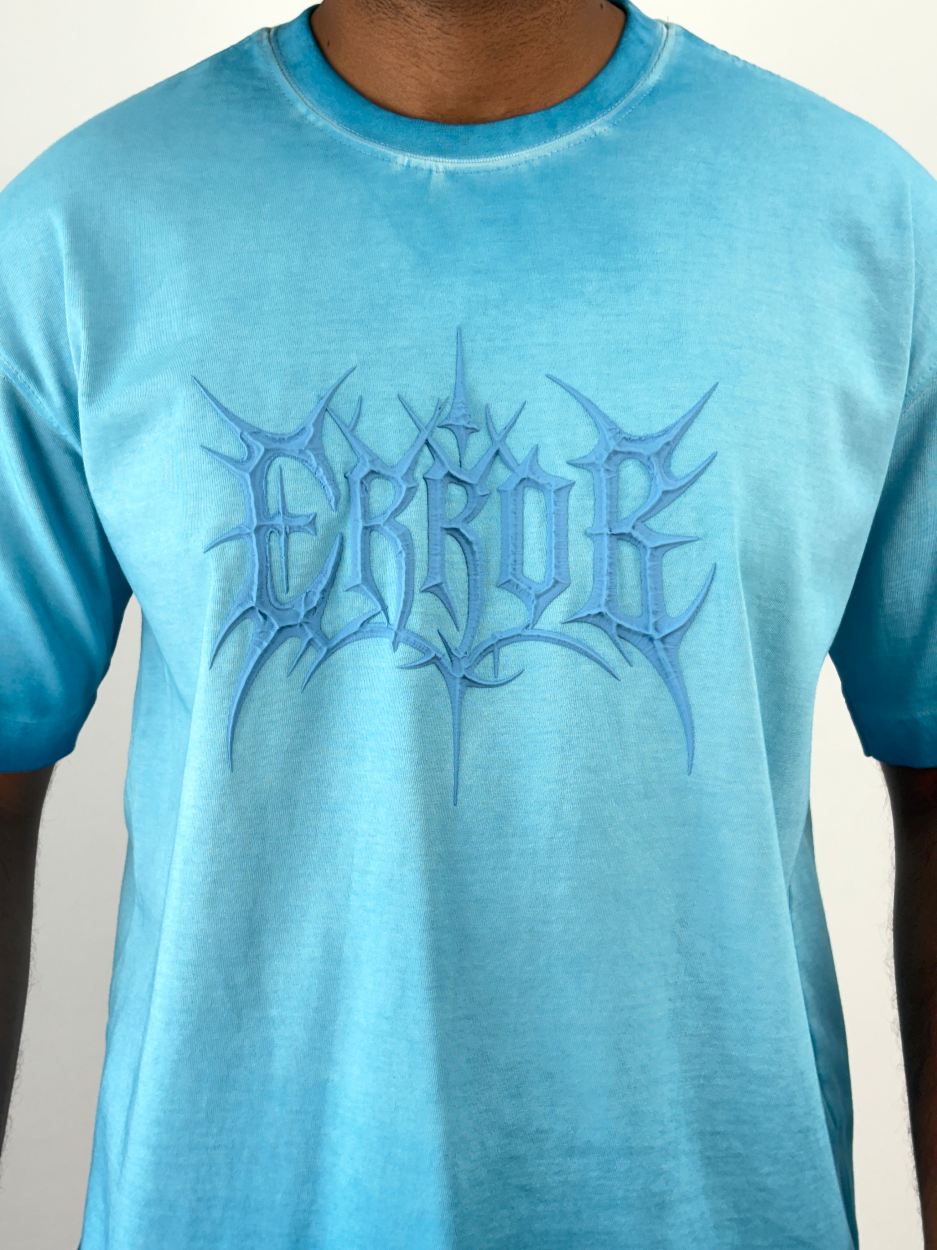 Ice Blue Oversized T-Shirt