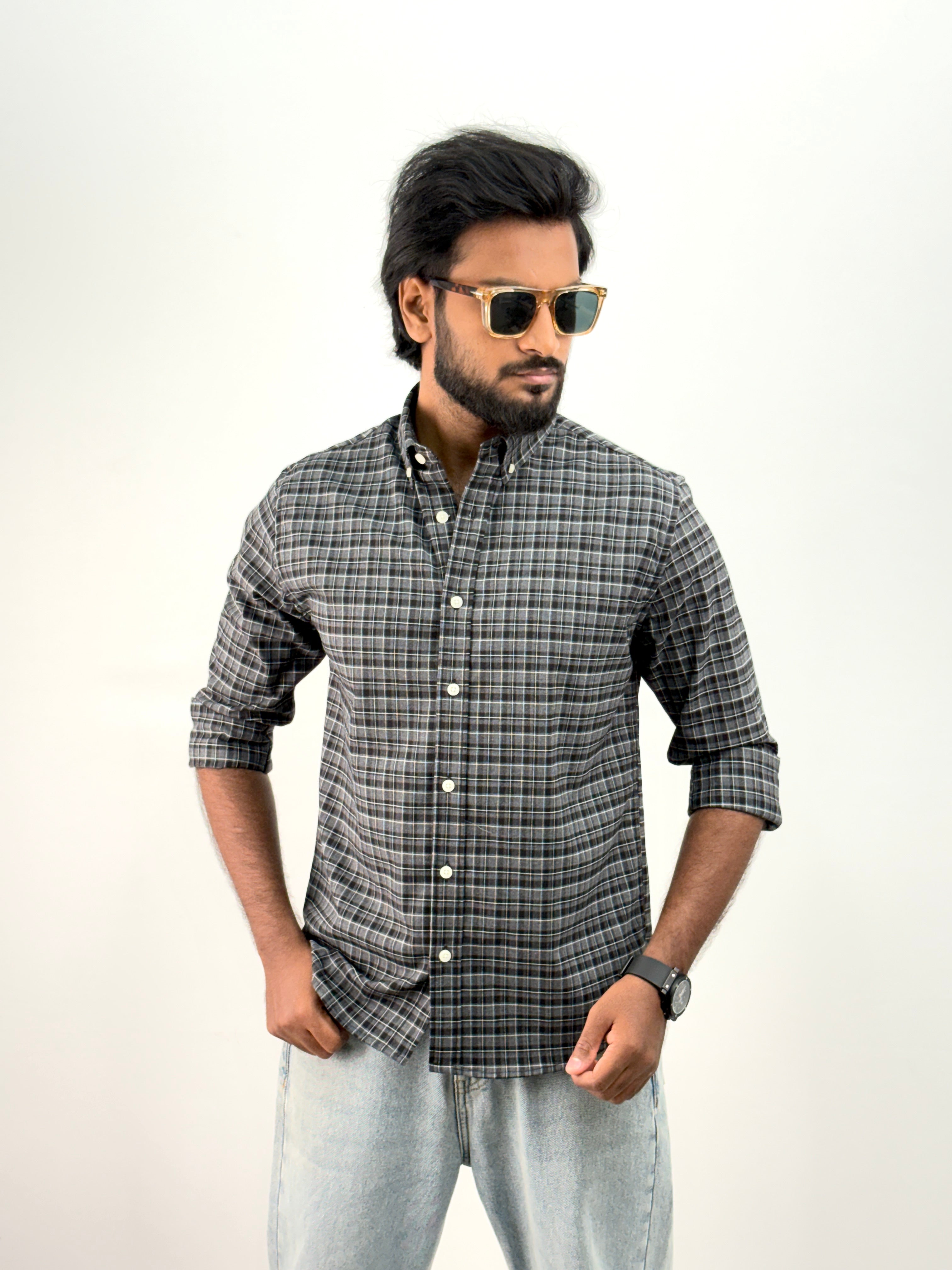 Grey Flannel Shirt