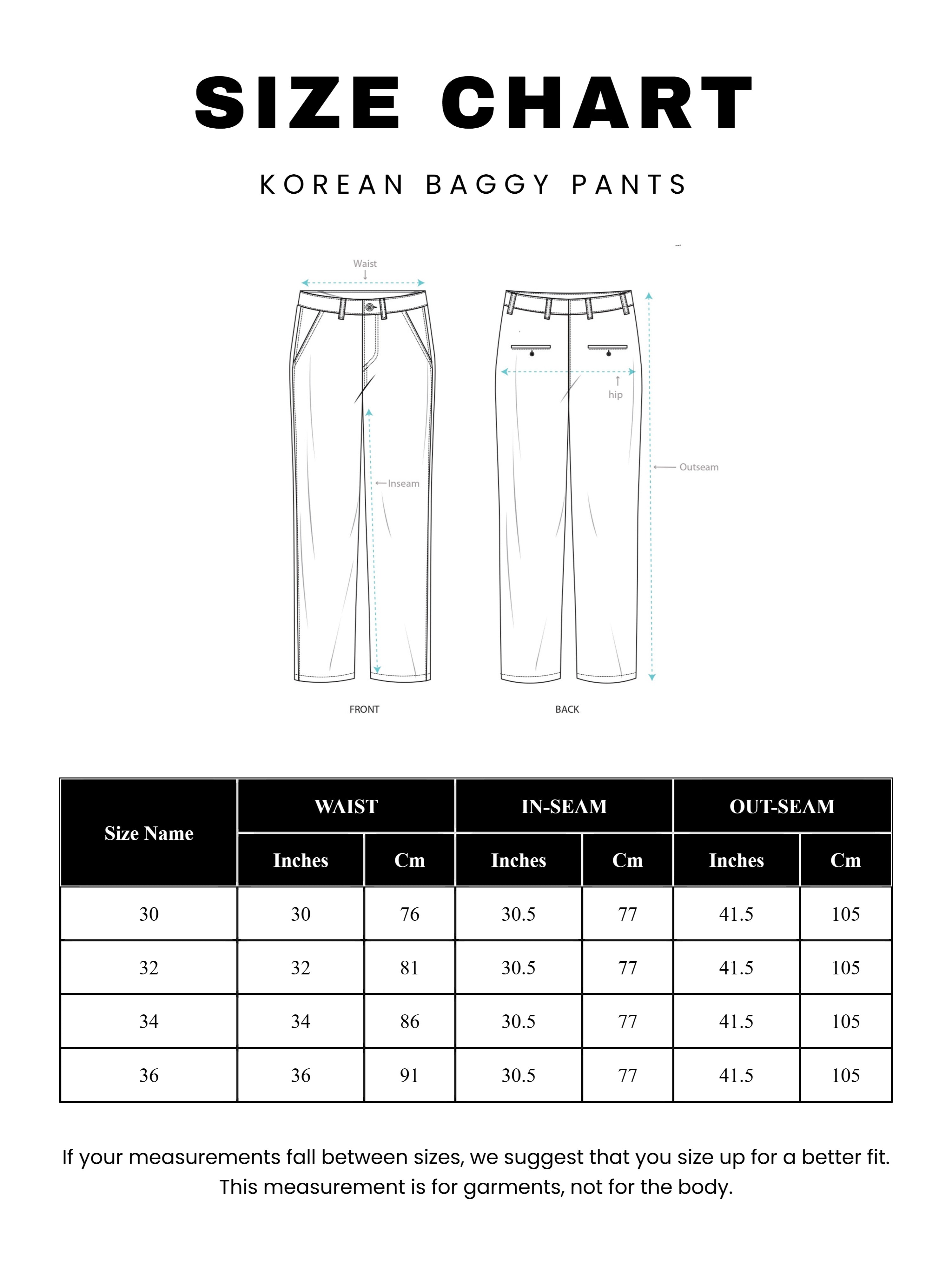 Brown Korean Baggy Pant