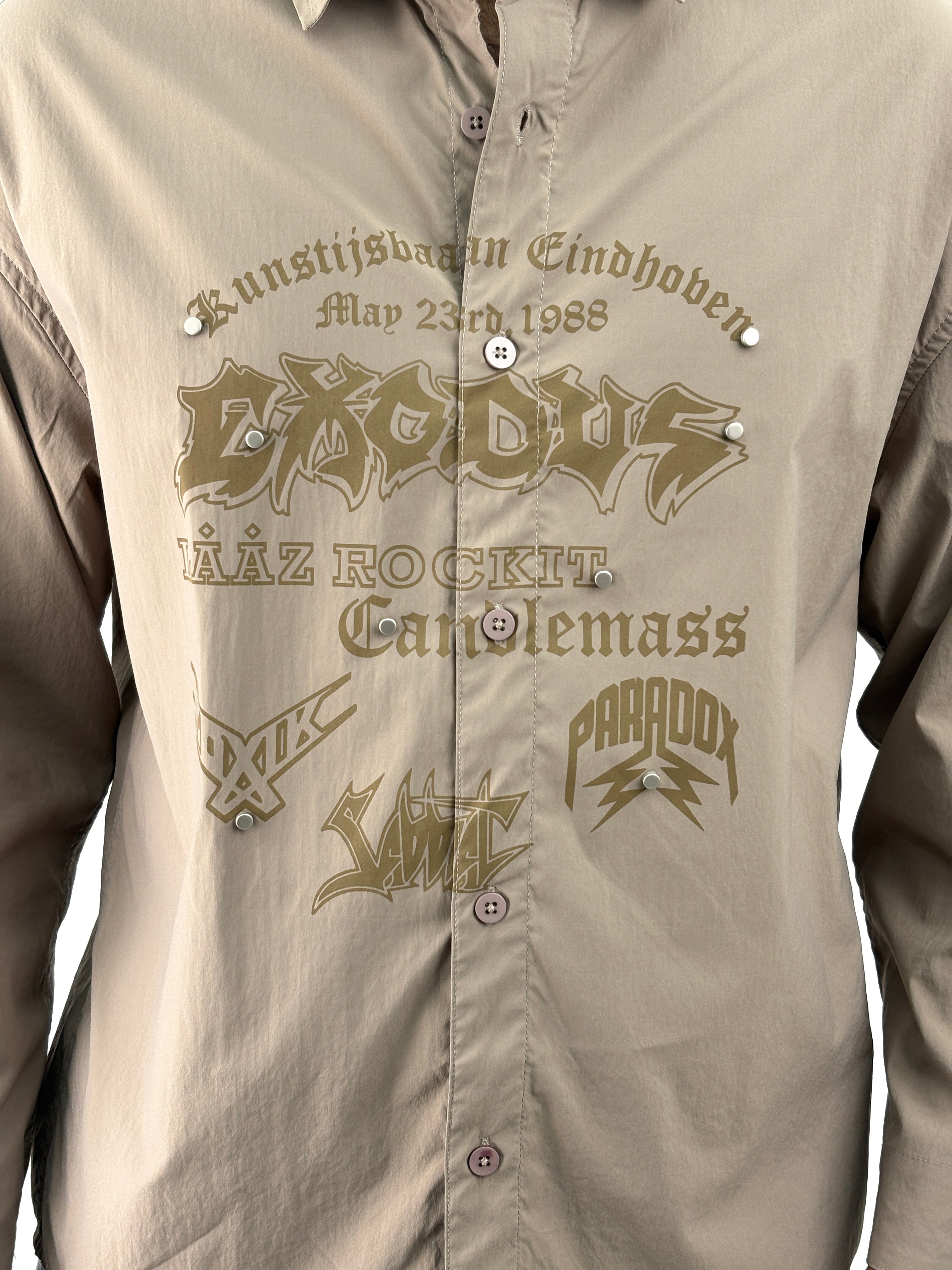 Light Brown Oversized Shirt