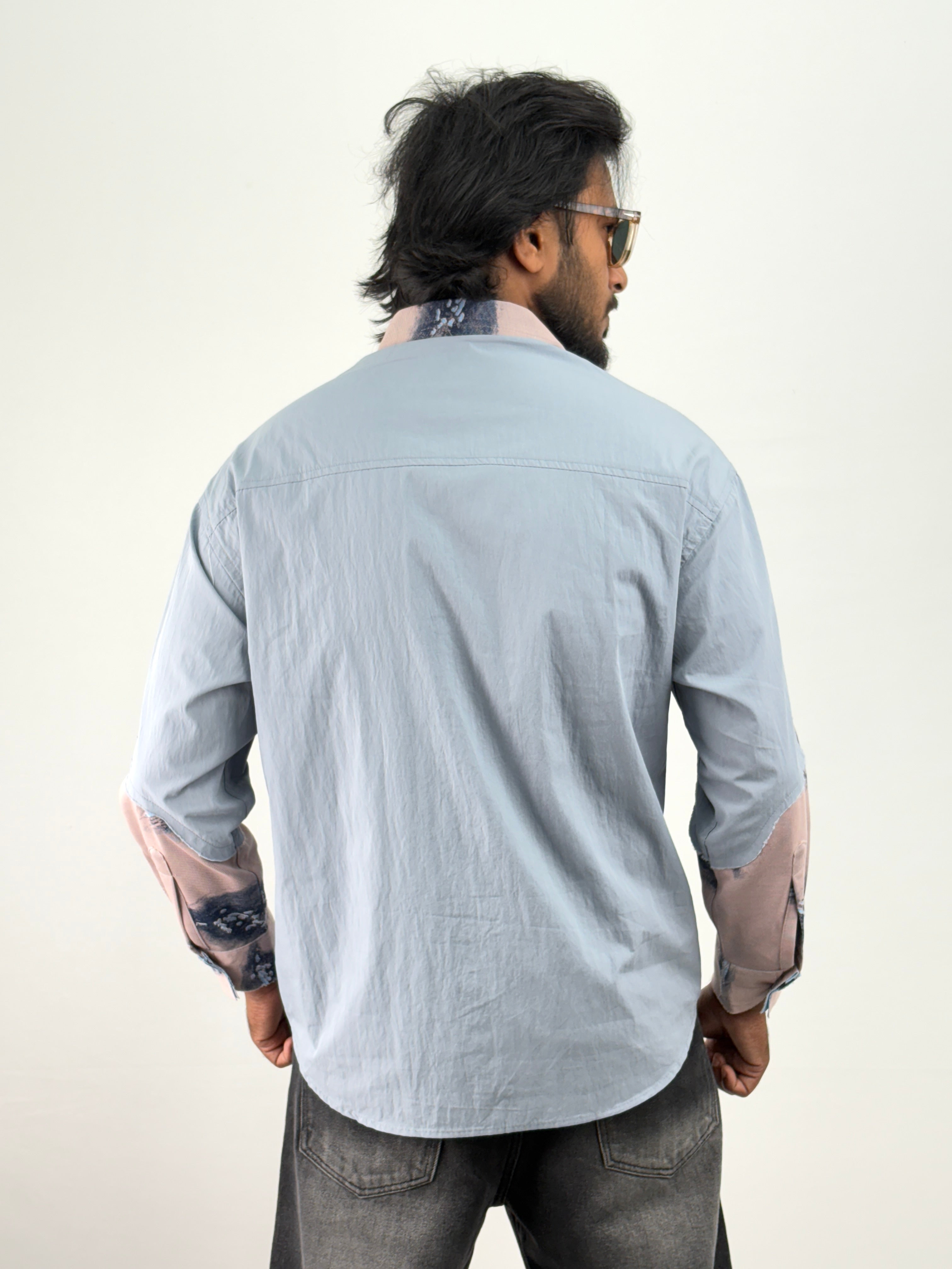 Light Blue Oversized Shirt