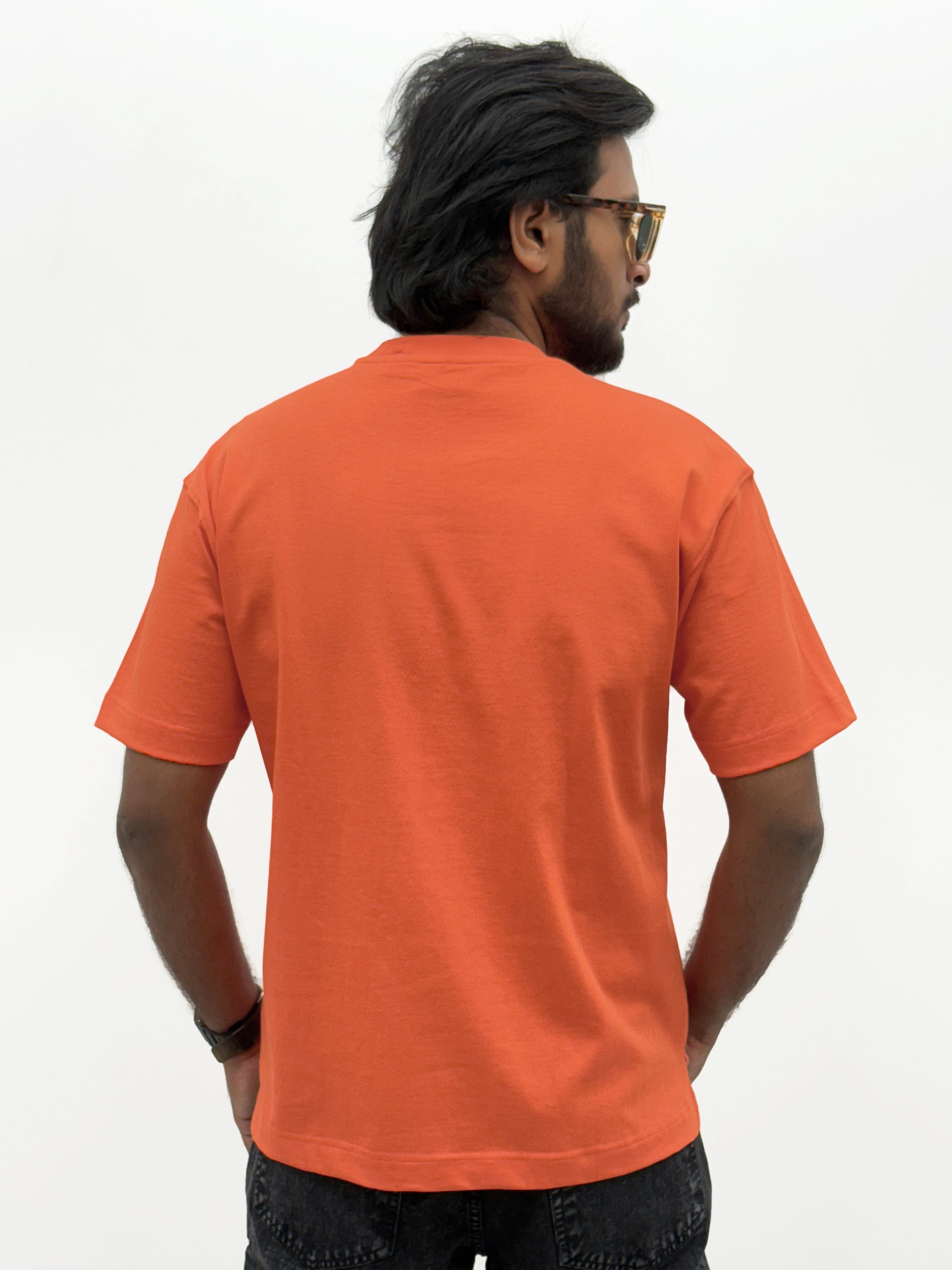 Orange Oversized T-shirt