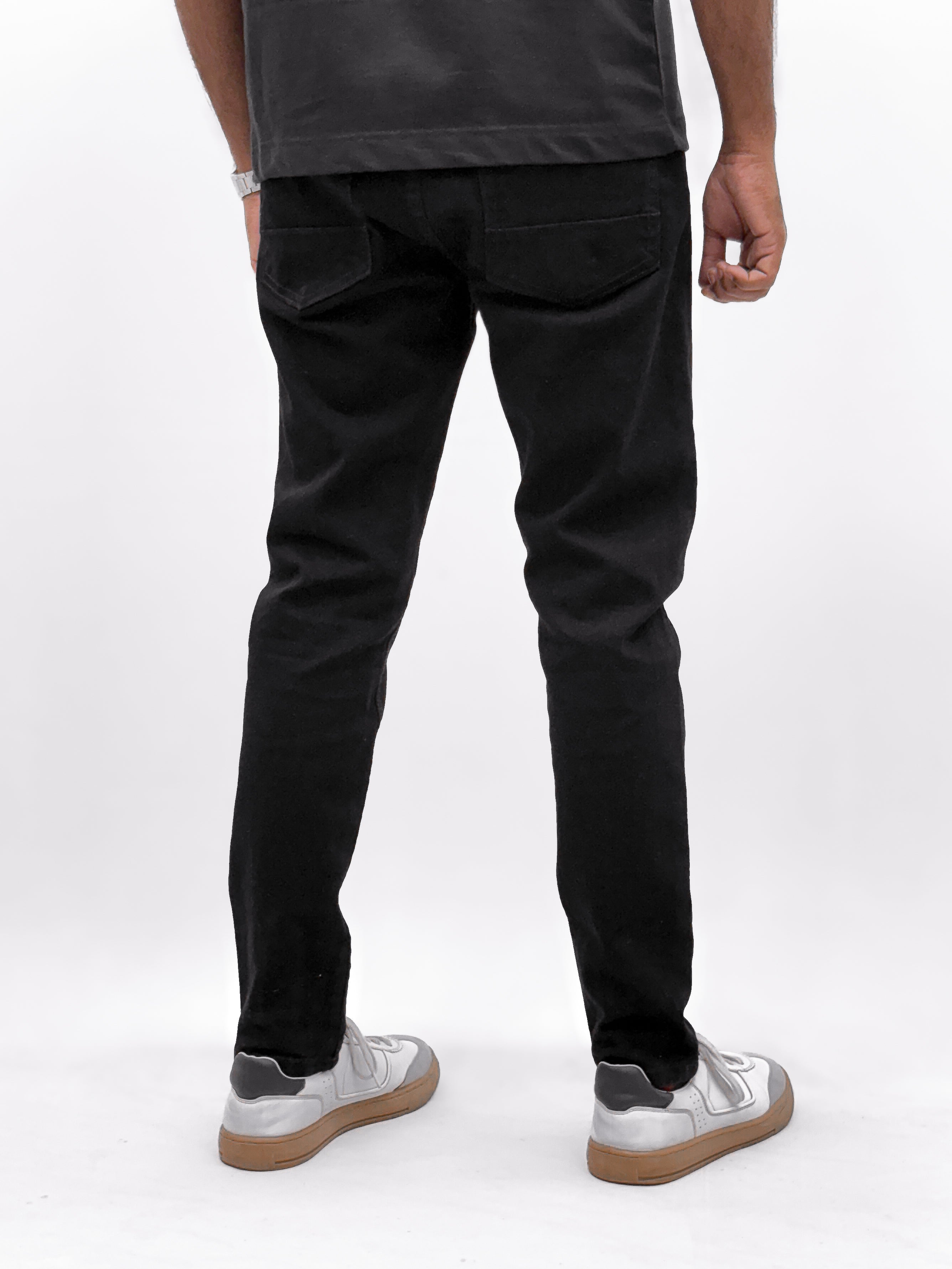 Black Ankle Fit Jean