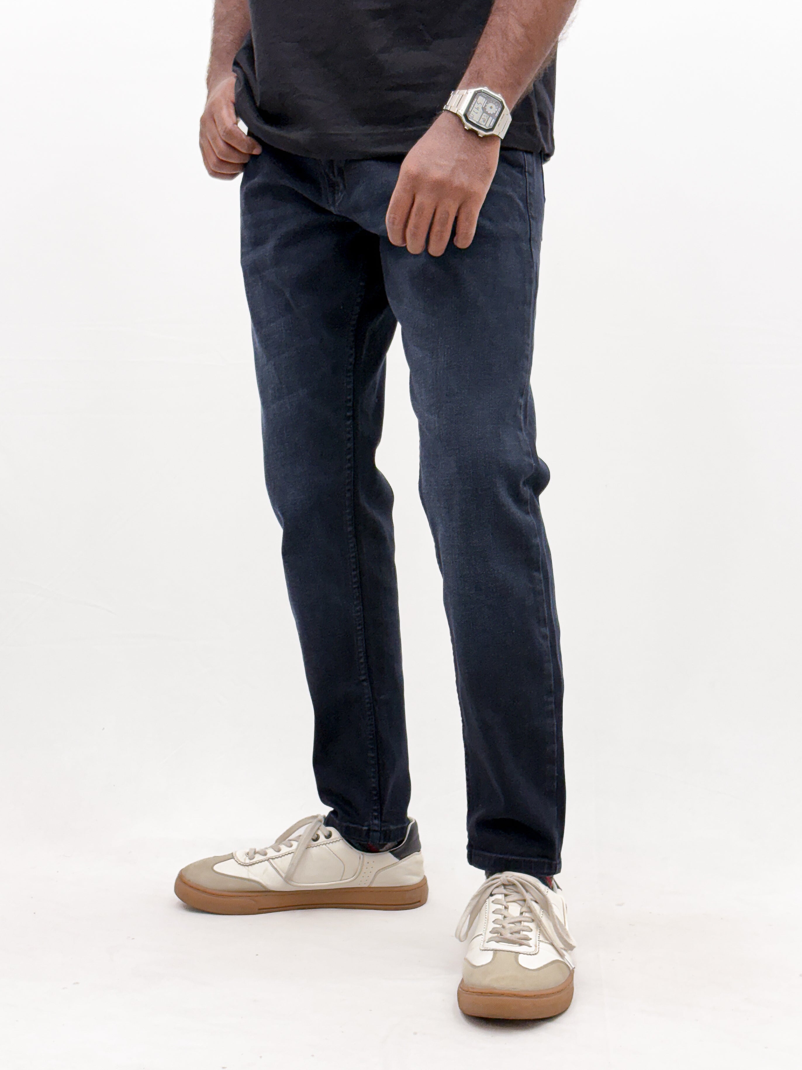 Black Shade Ankle Fit Jean