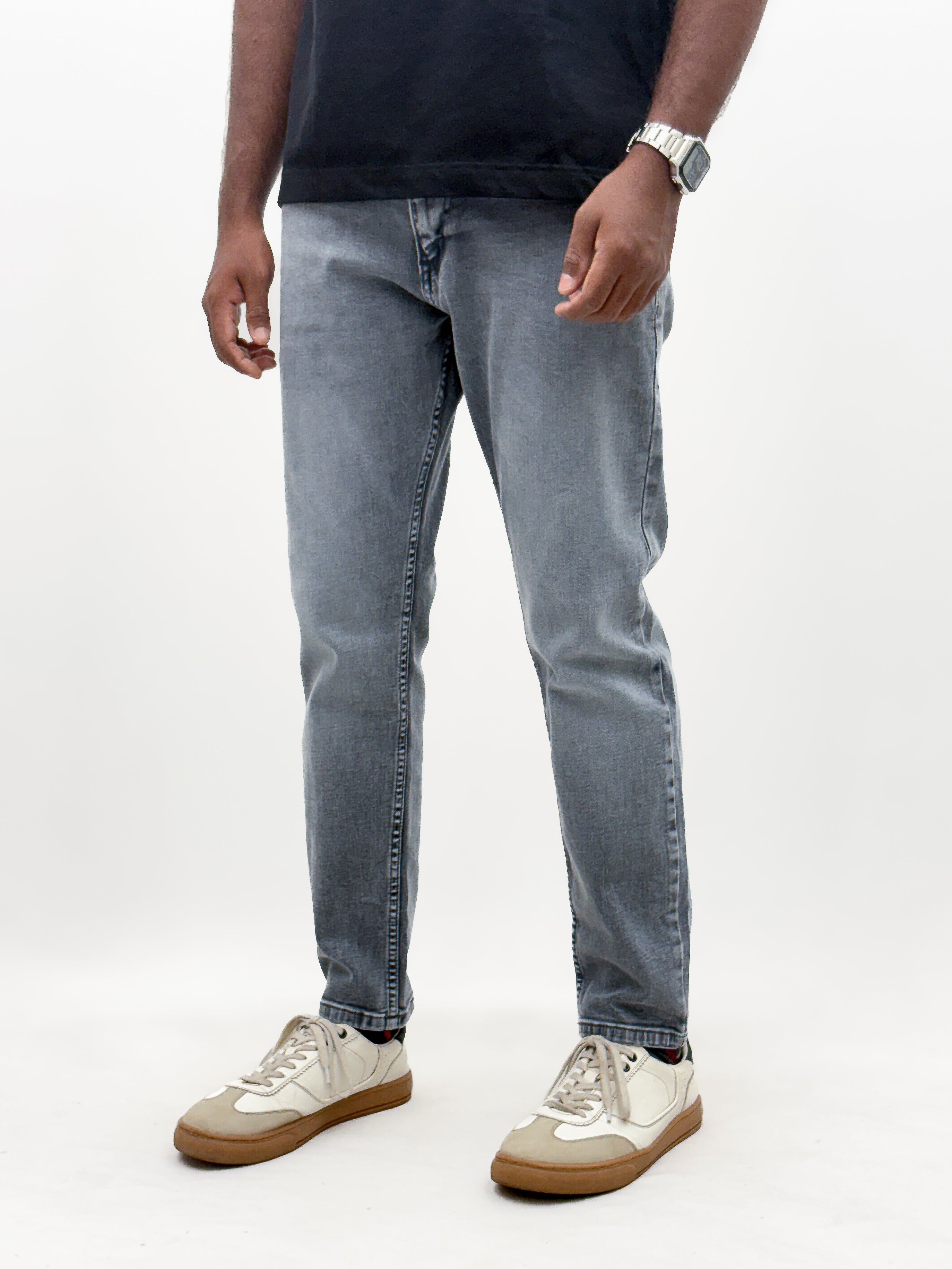 Light Grey Ankle Fit Jean