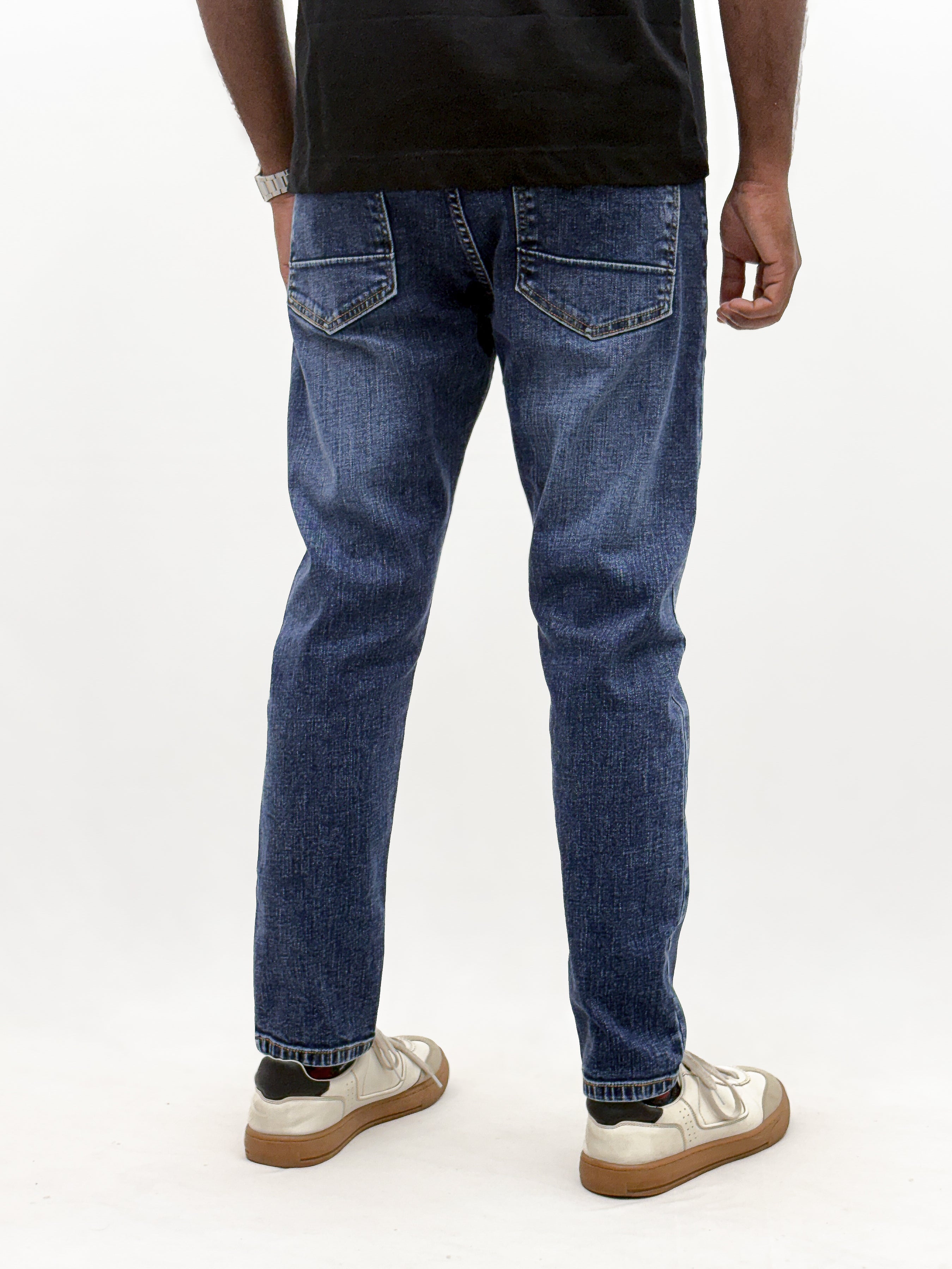 Denim Blue Ankle Fit Jean