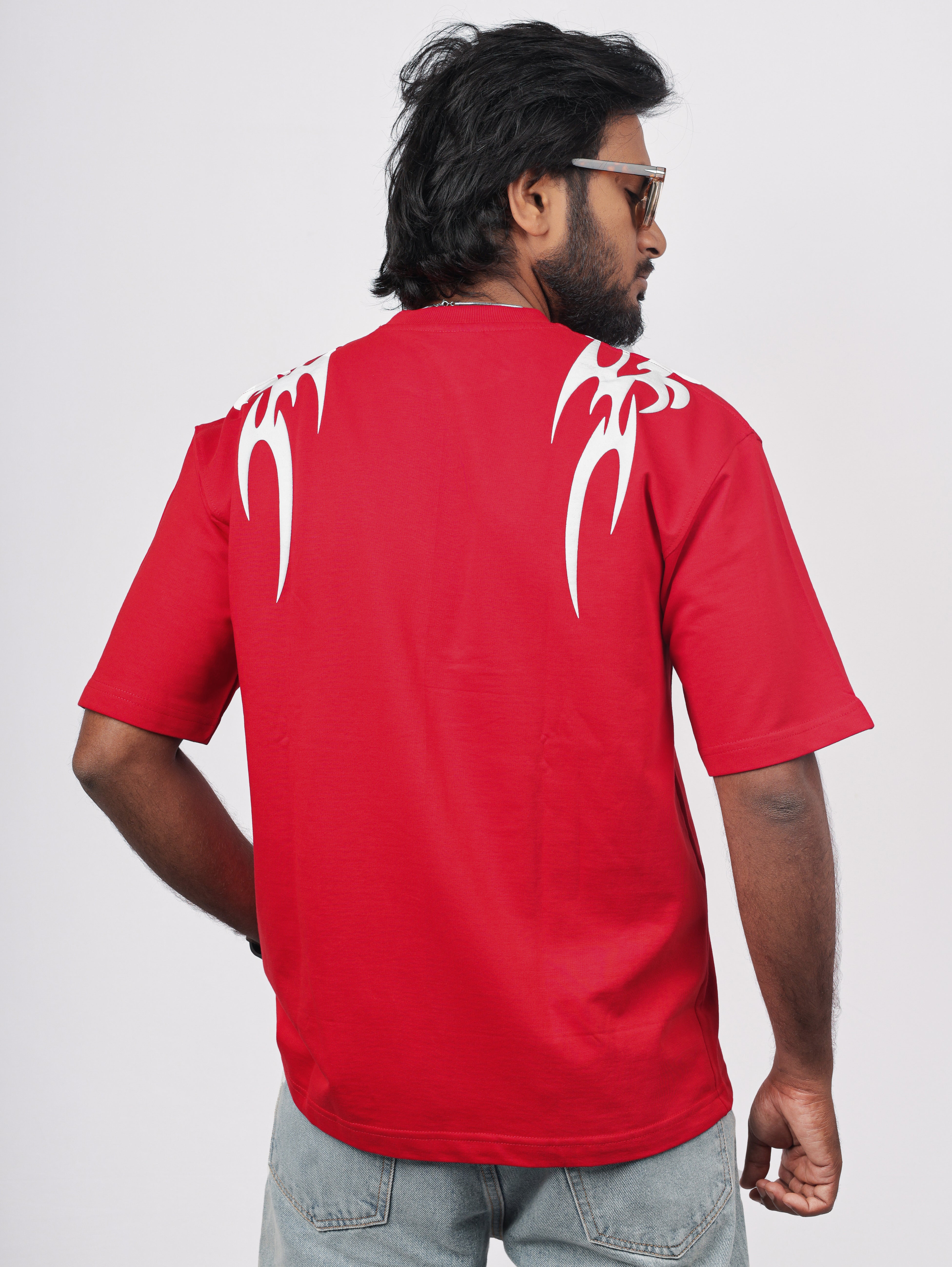 Red Oversize T-Shirt