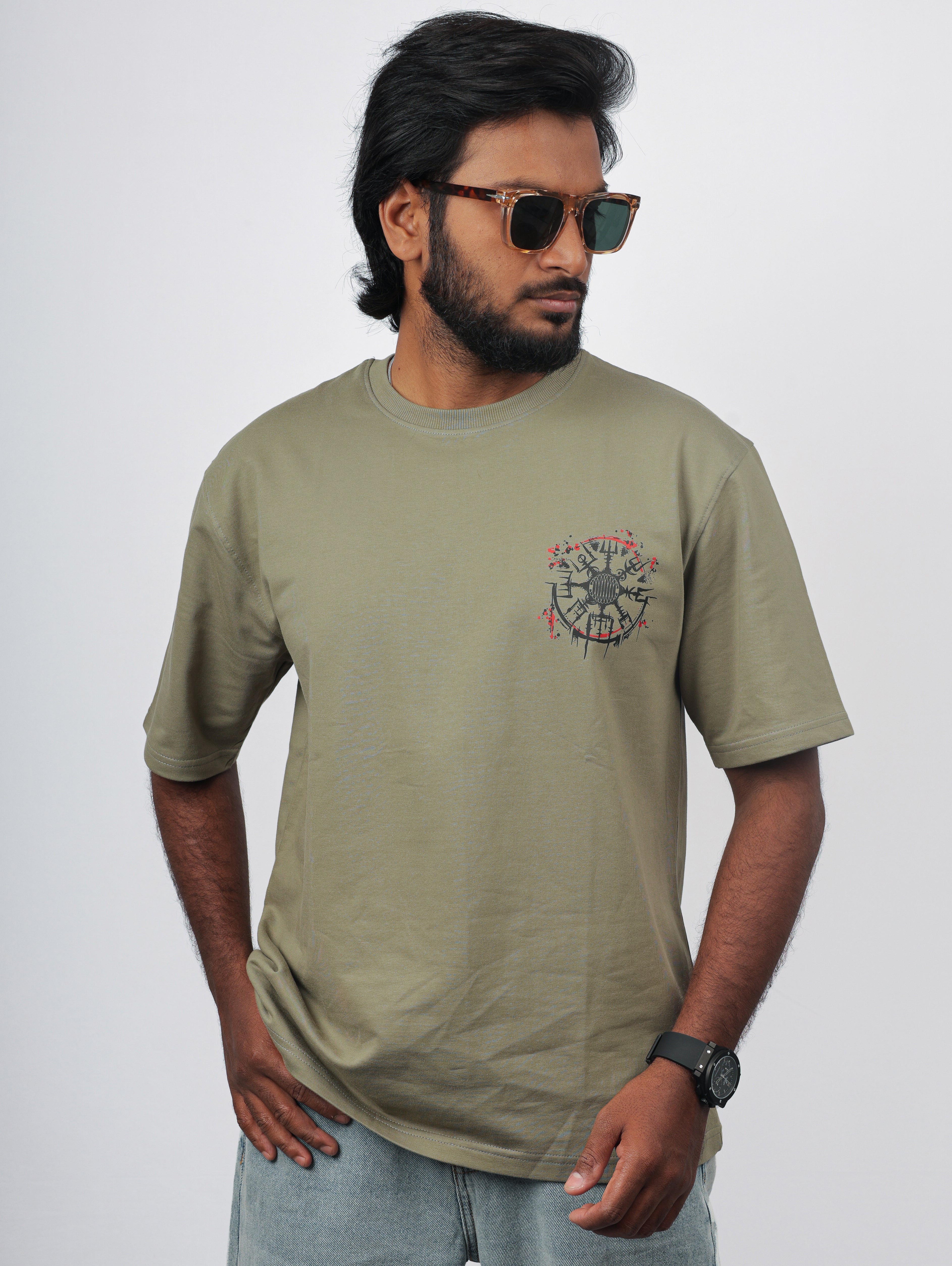 Olive Oversize T-Shirt