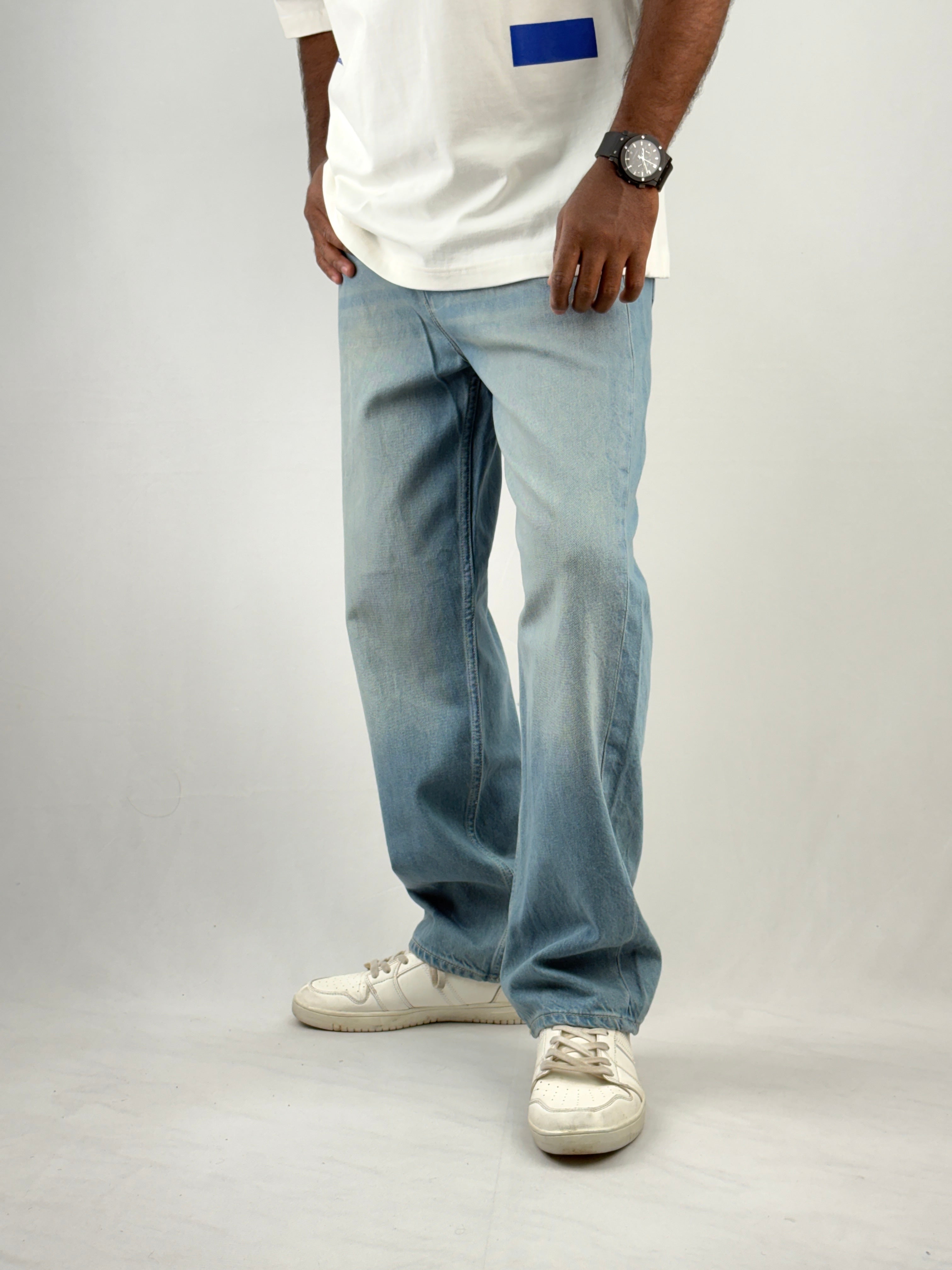 Teal Urban Straight Fit Jean