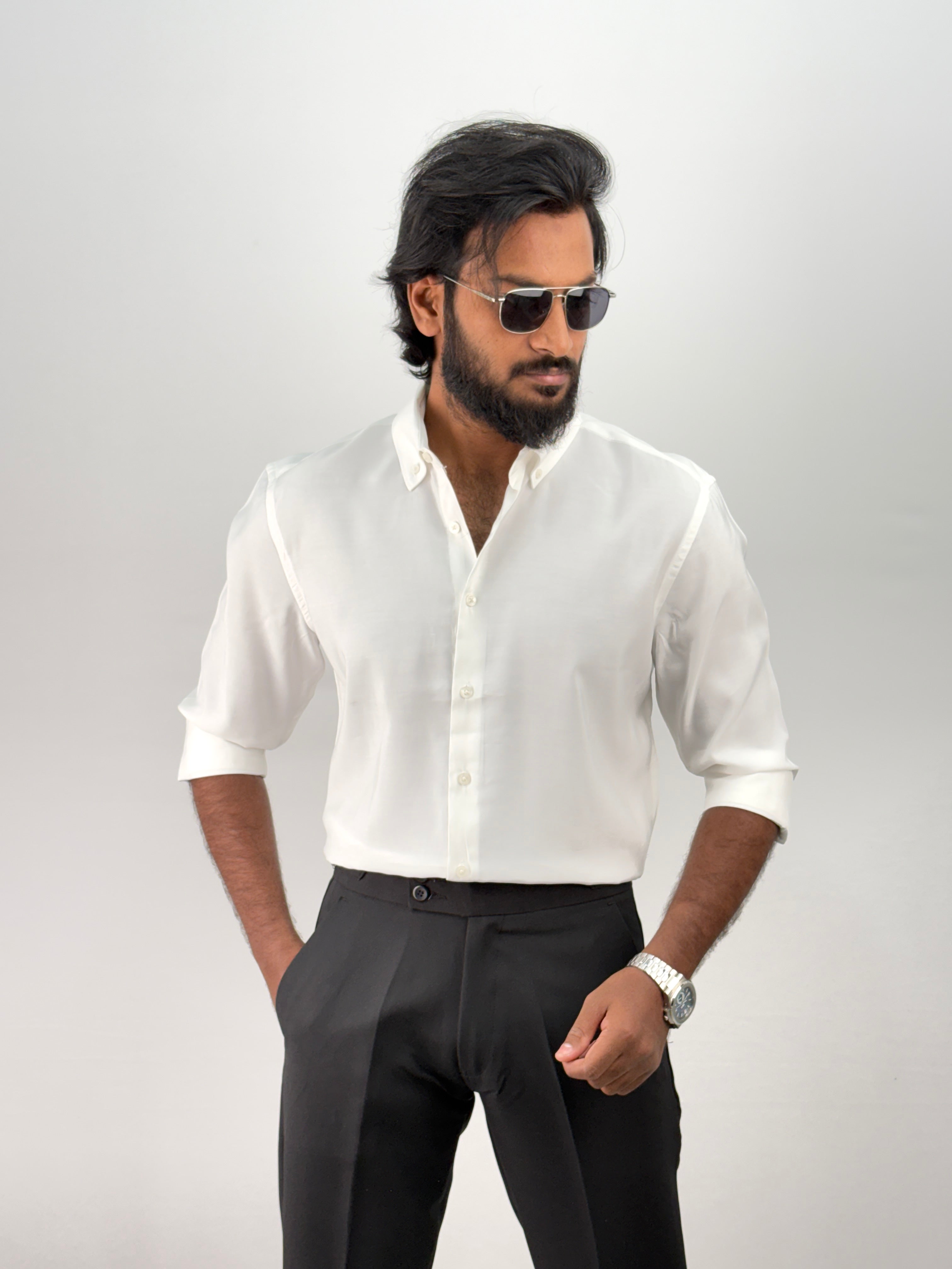 White IMP Plain Shirt