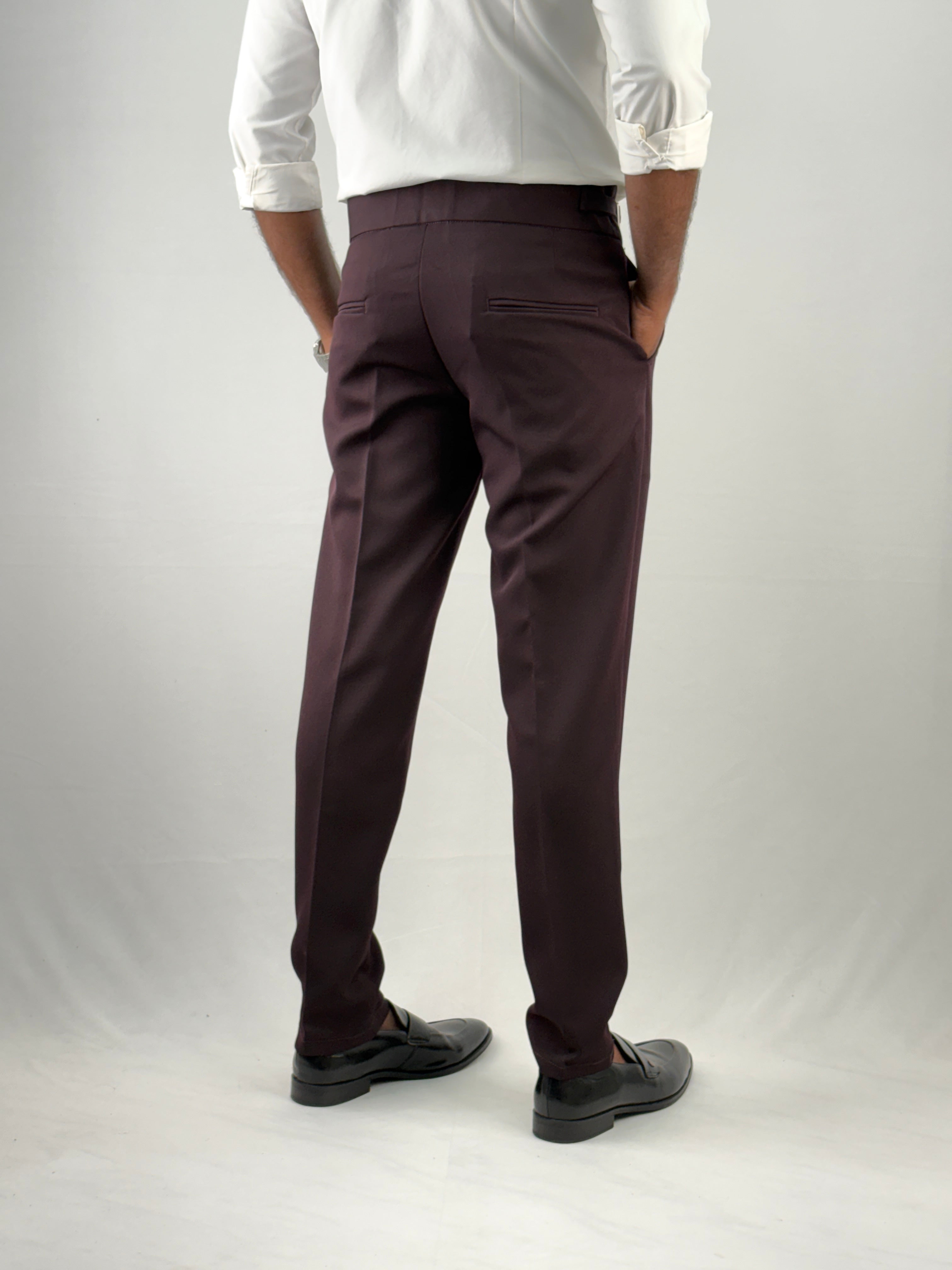 Wine Gurkha Pant 2