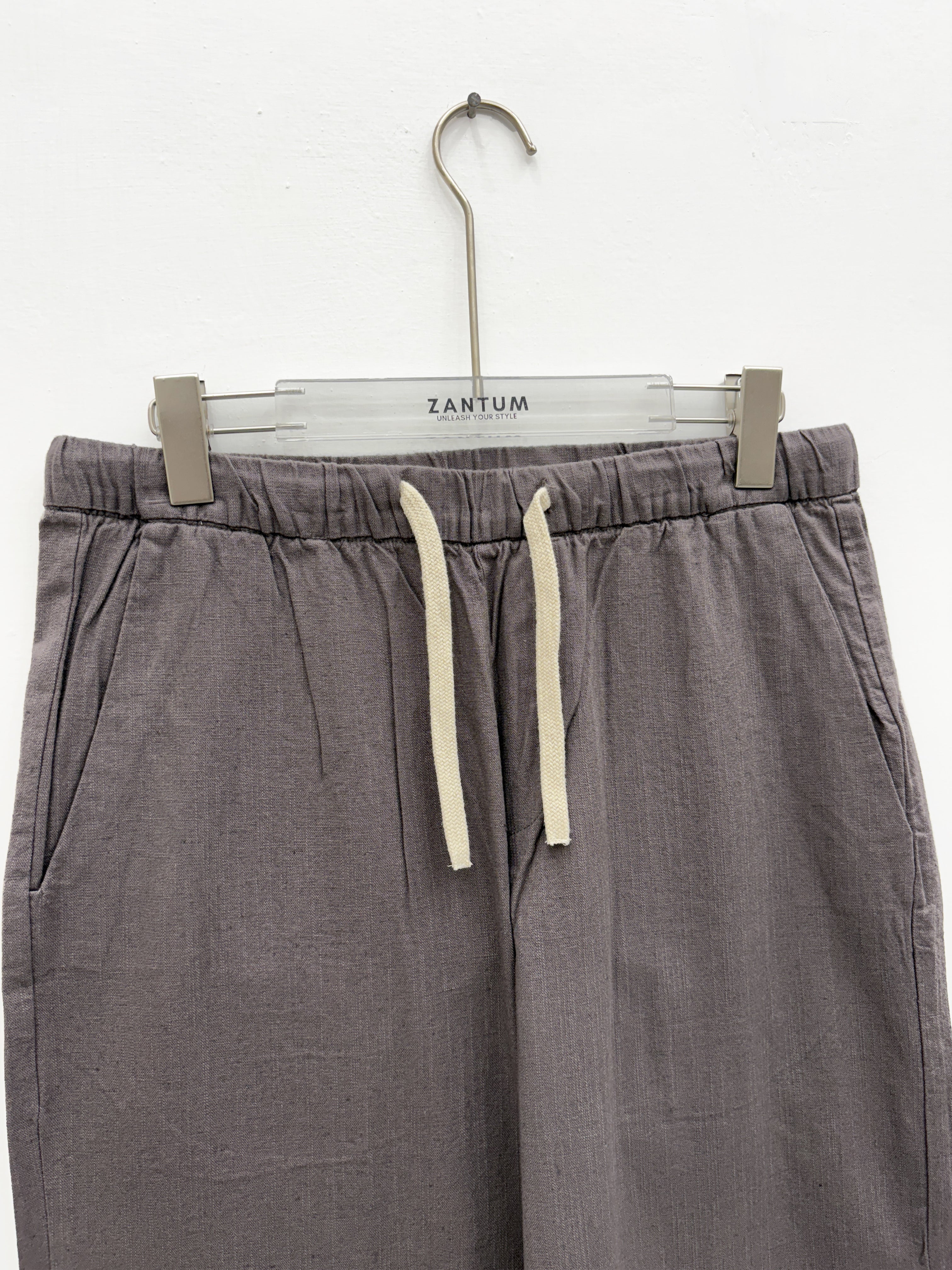 Ash Relax Fit Linen Pants