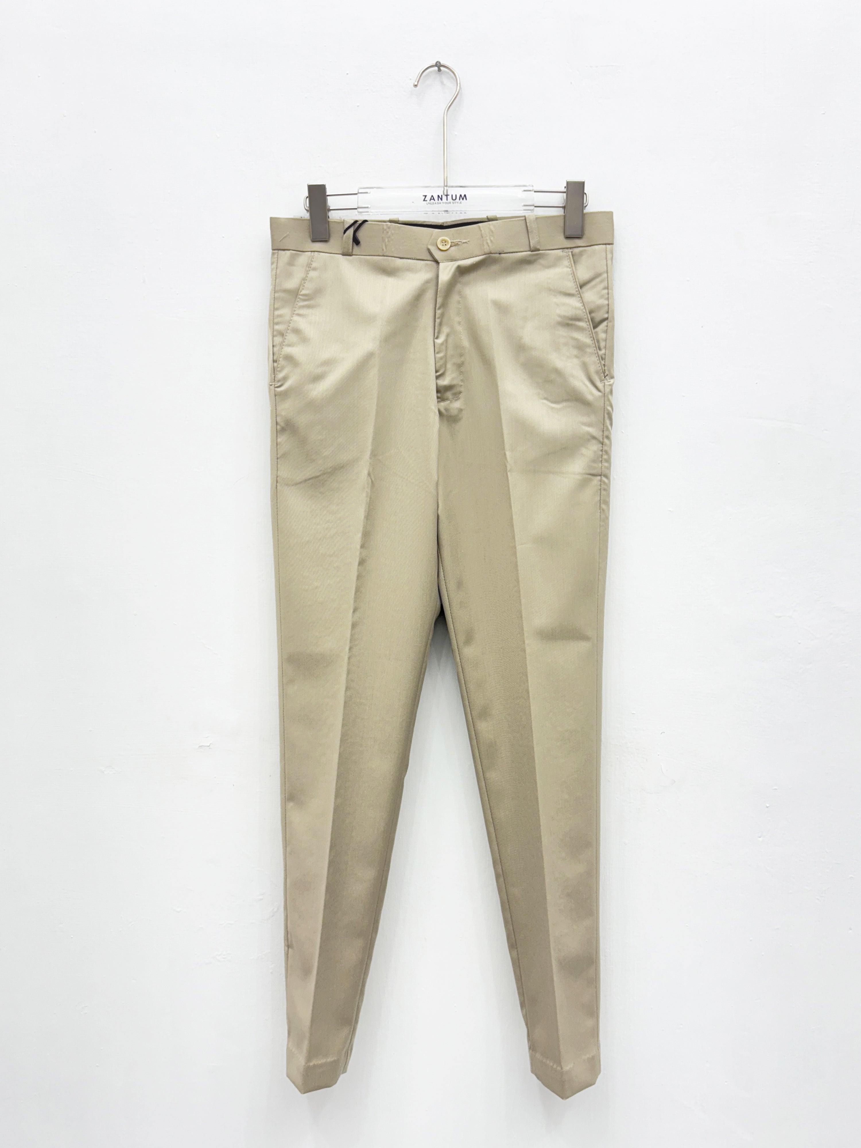 Beige Formal Pant