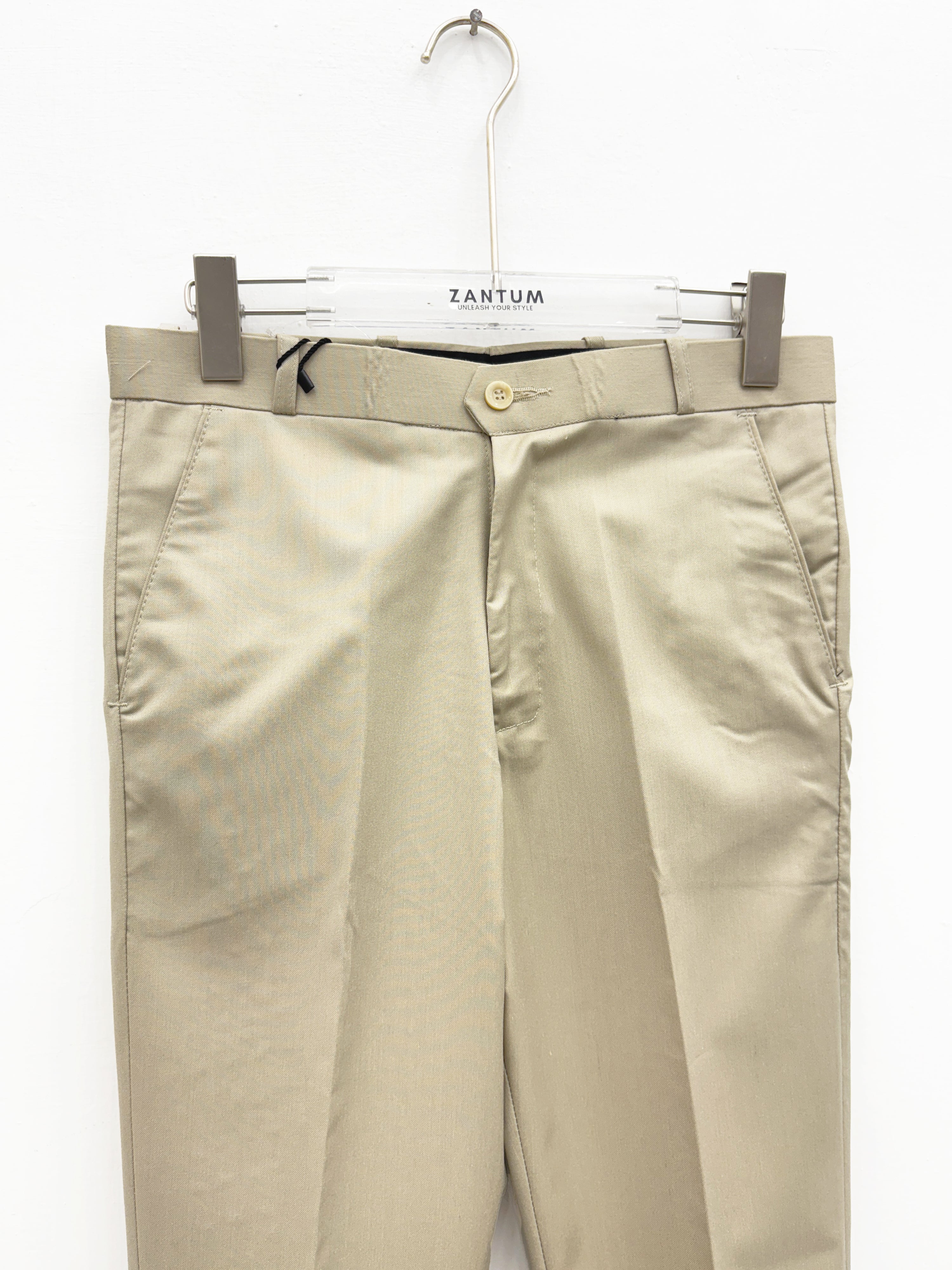 Beige Formal Pant