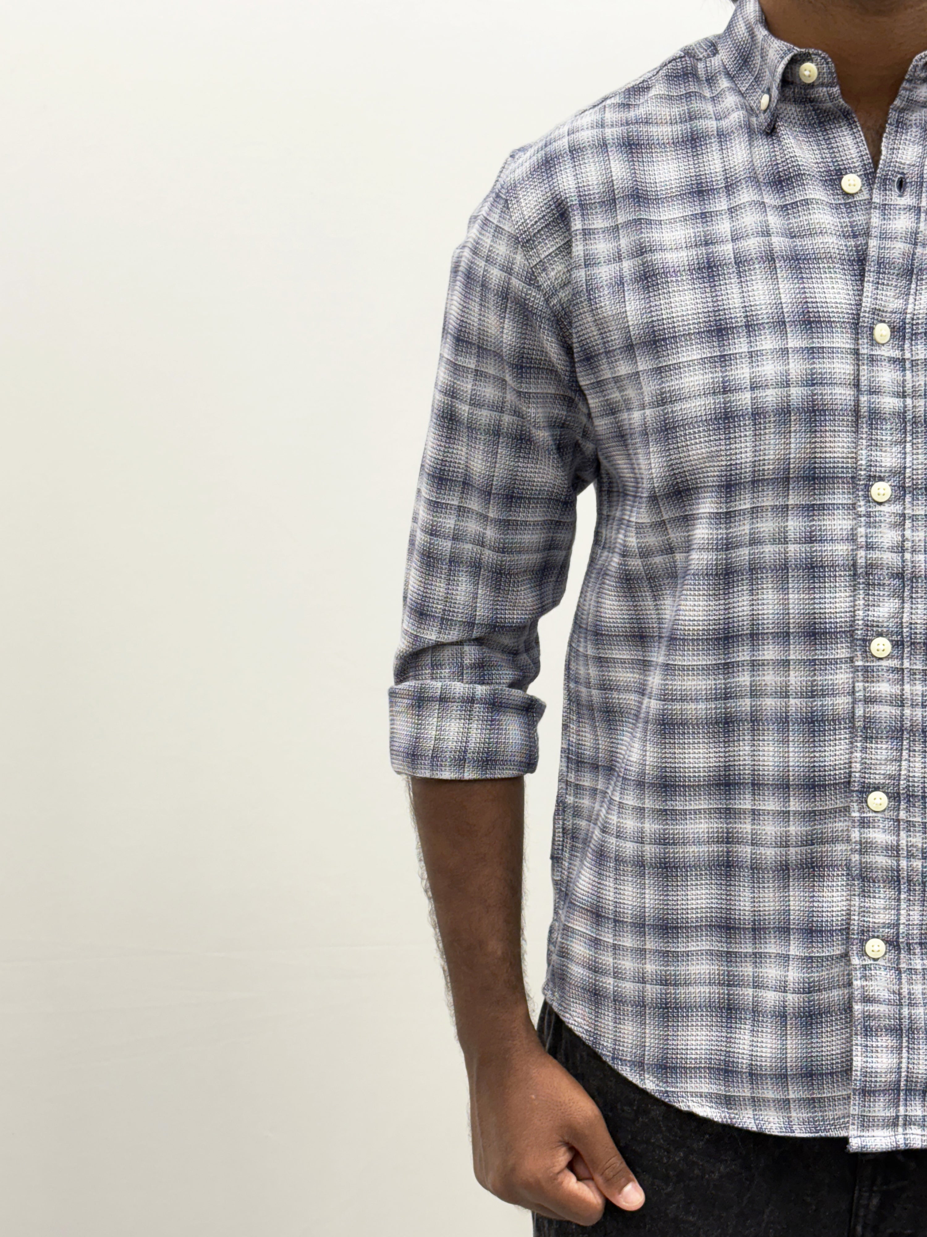 Blue Flannel Shirt
