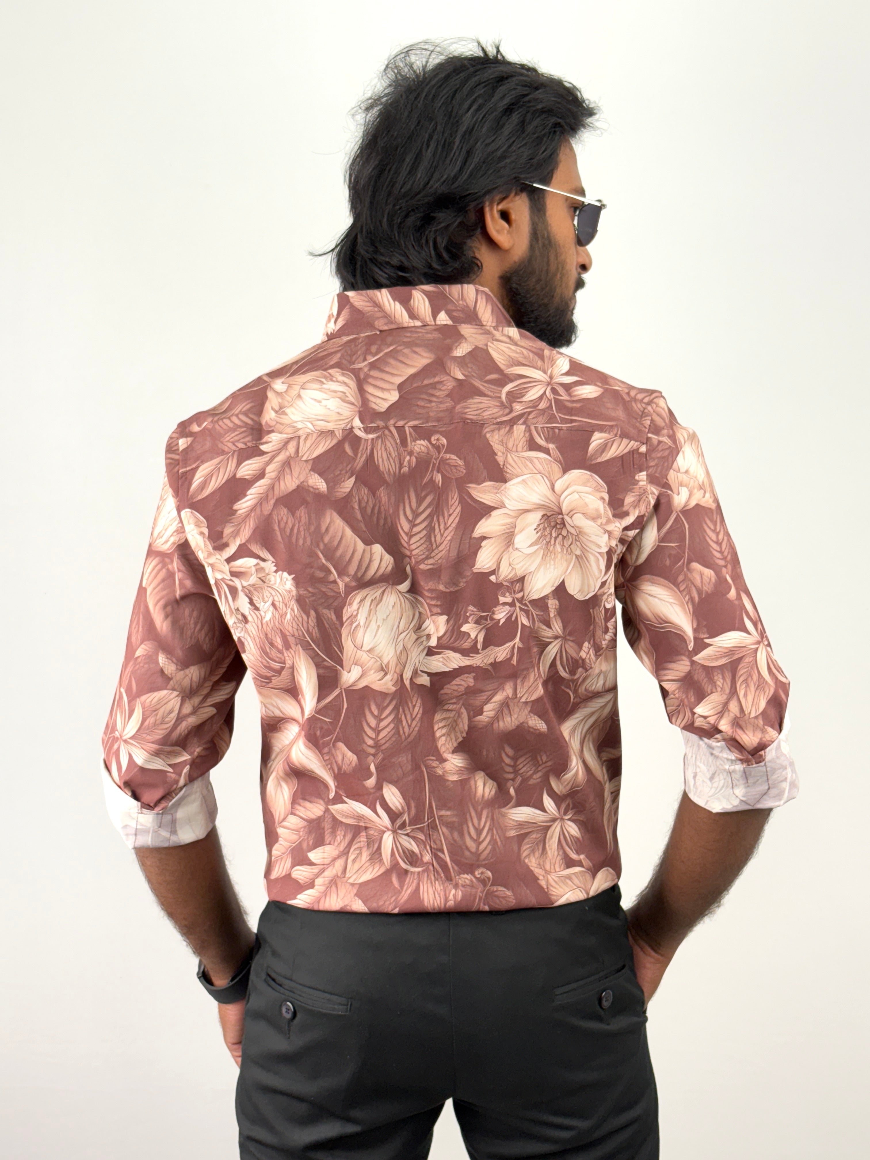 Cherry Retro Printed Shirt