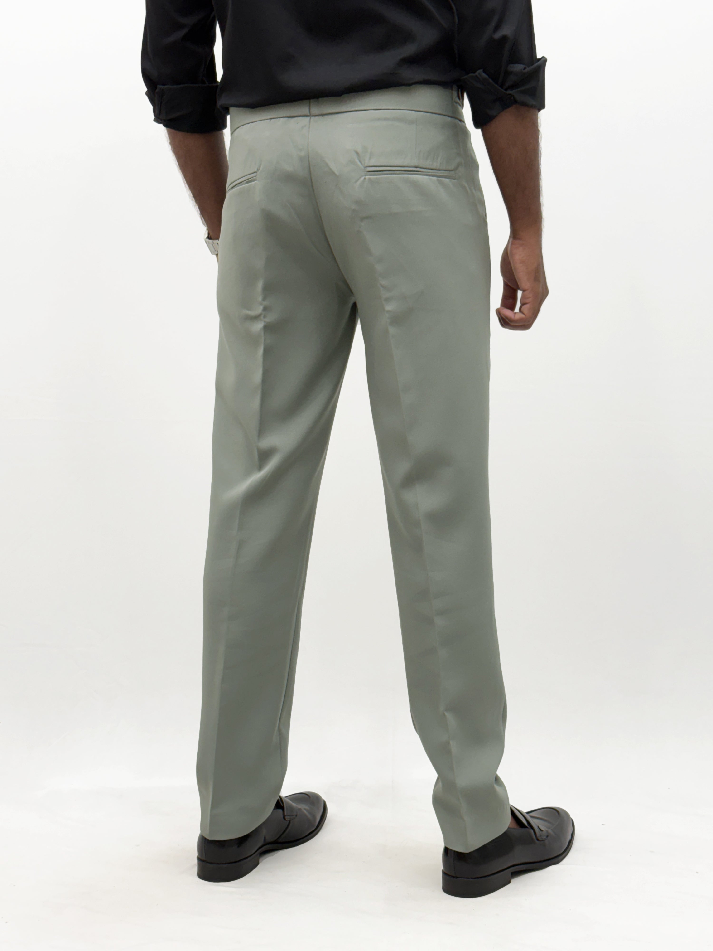 Grey Gurkha Pant