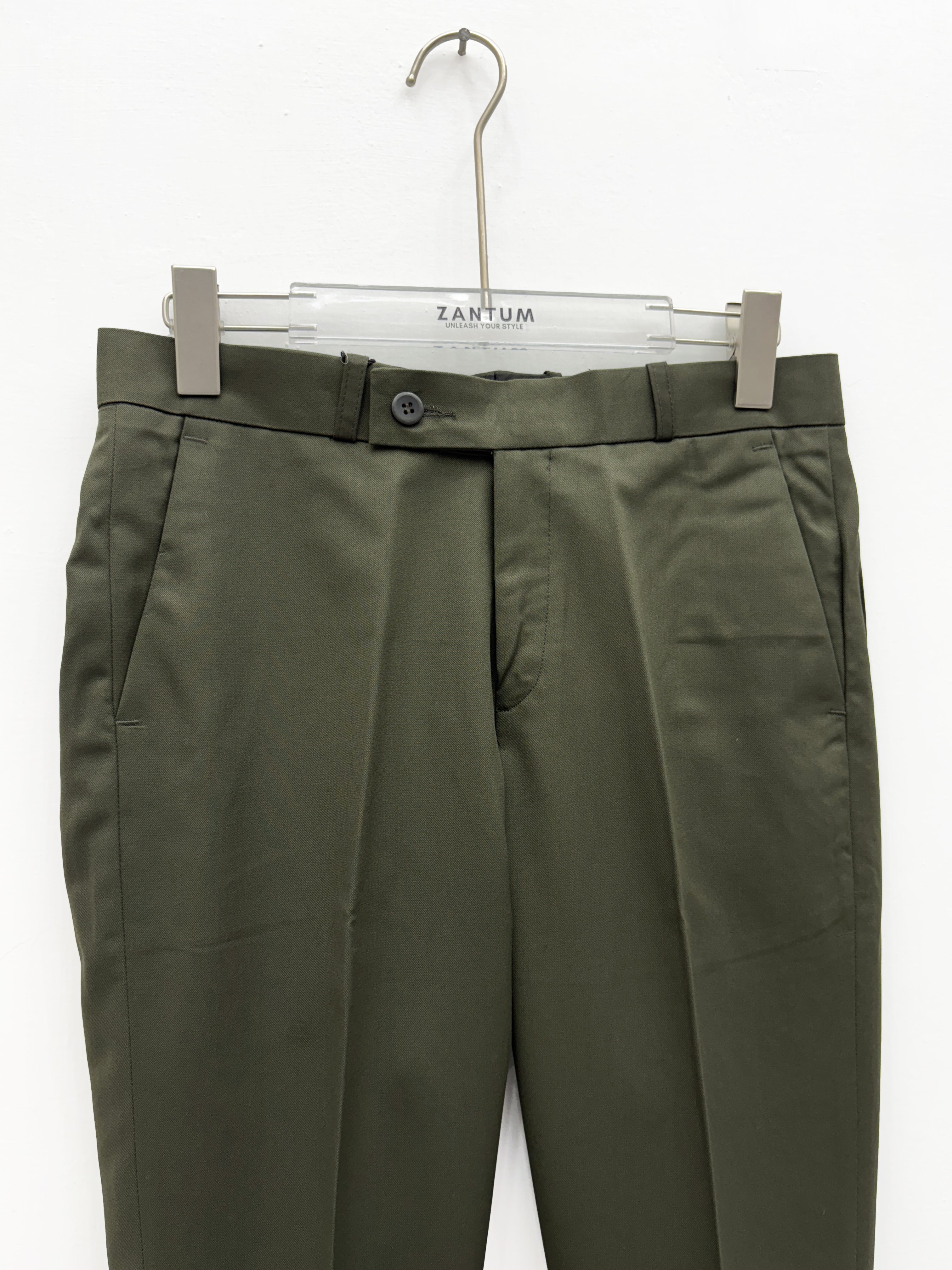 Dark Olive Formal Pant