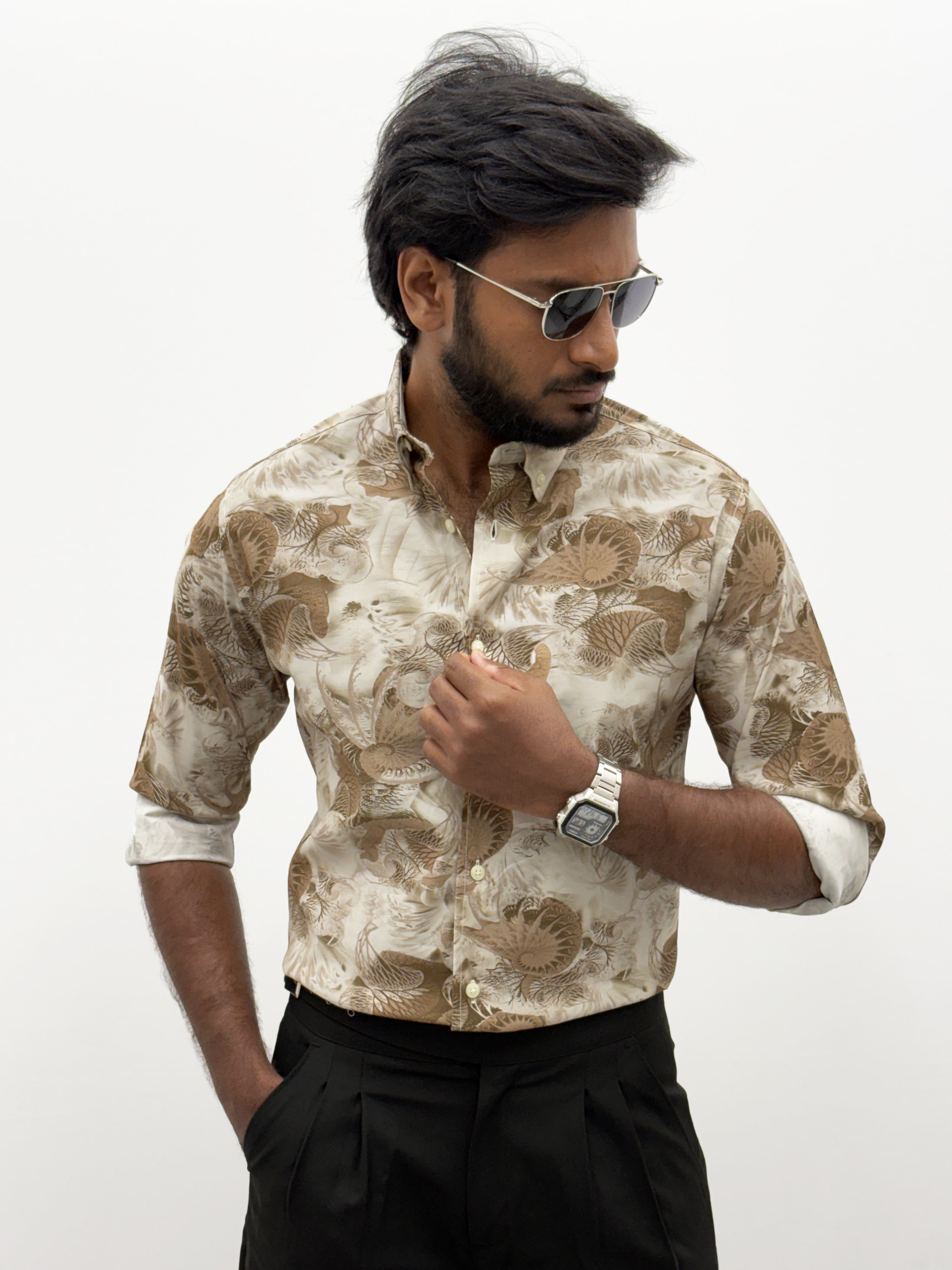 Sandal IMP Retro Printed Shirt