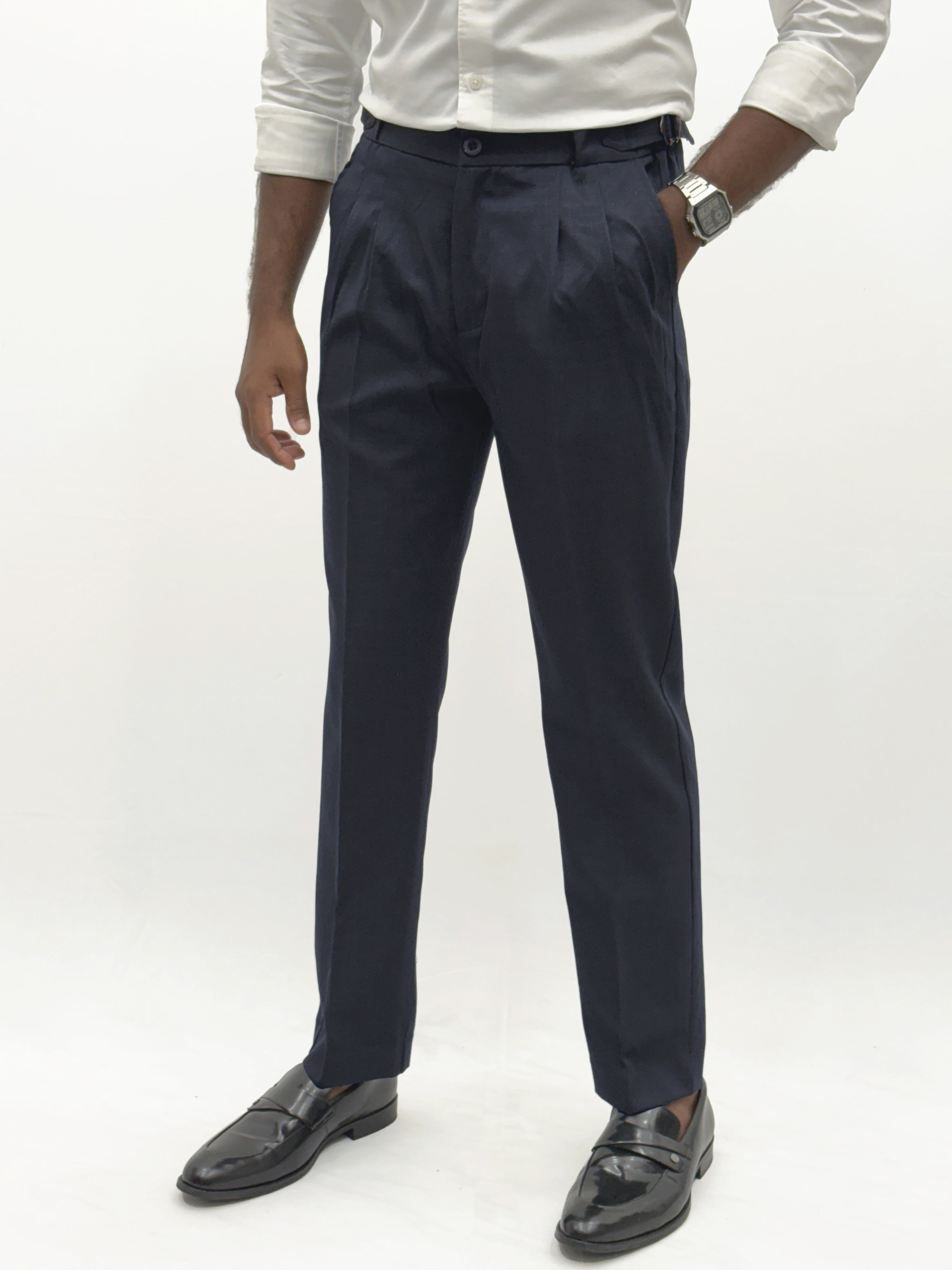 Navy Vintage Gurkha Pants