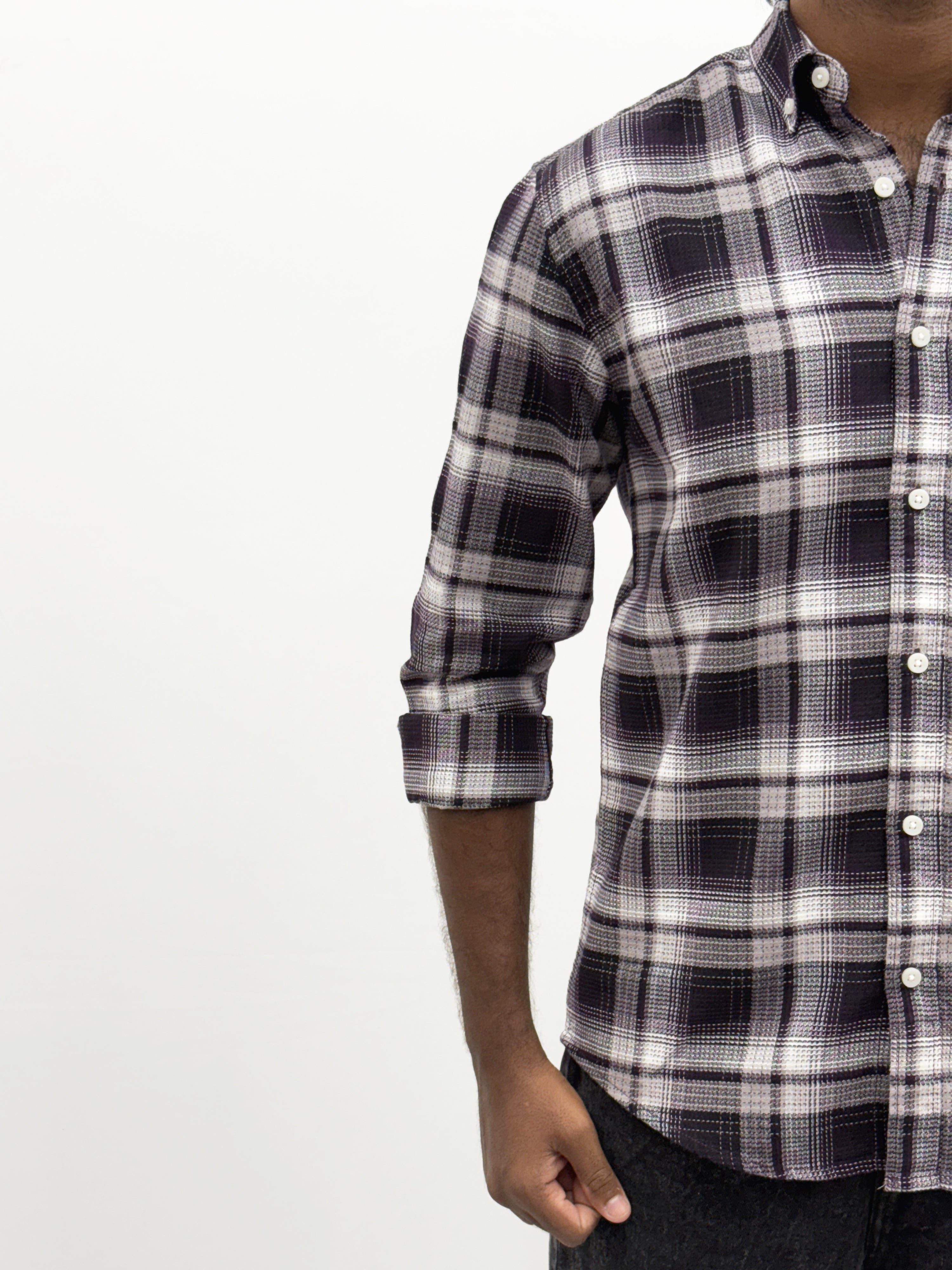 Purple Flannel Shirt
