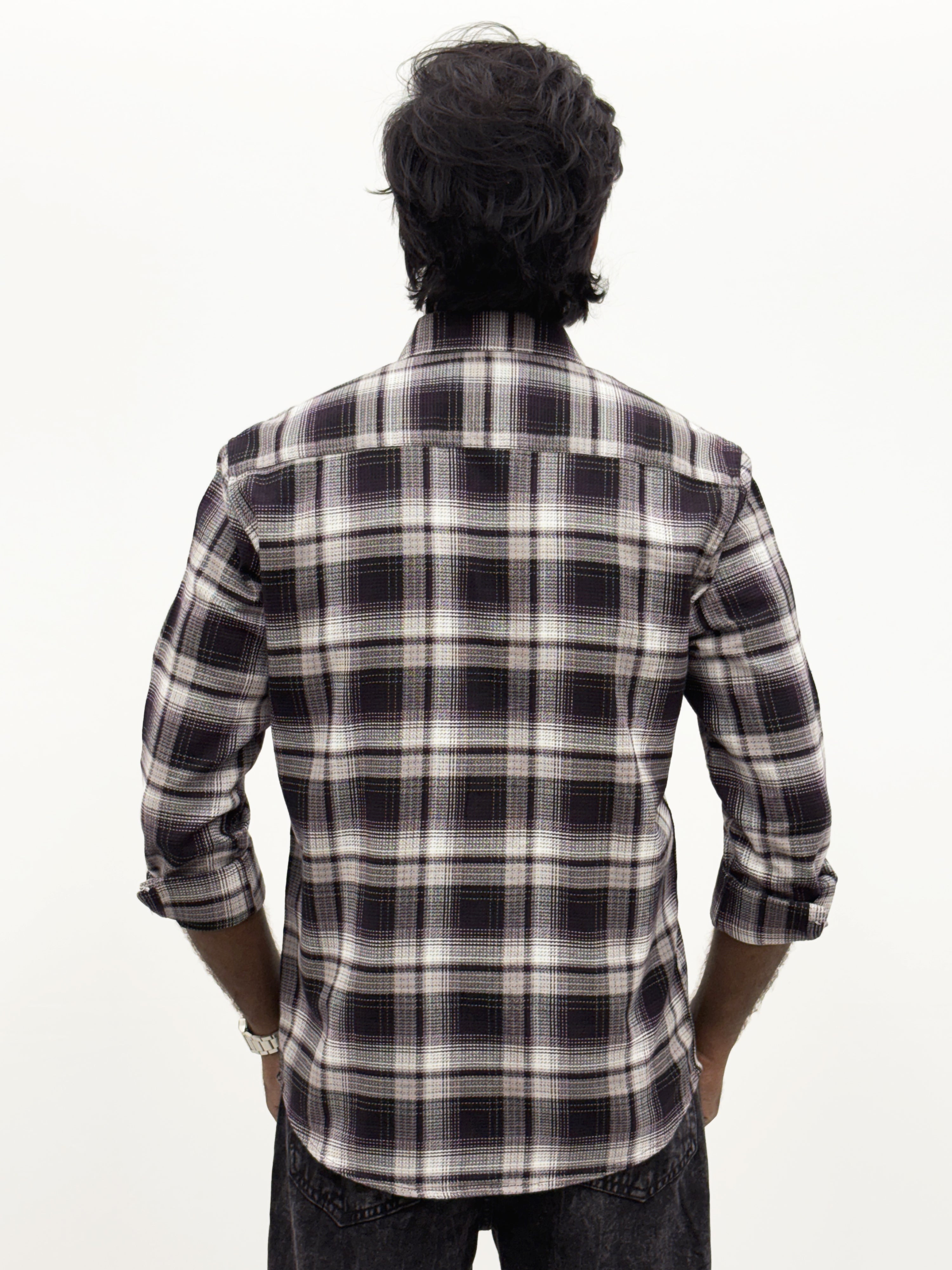Purple Flannel Shirt
