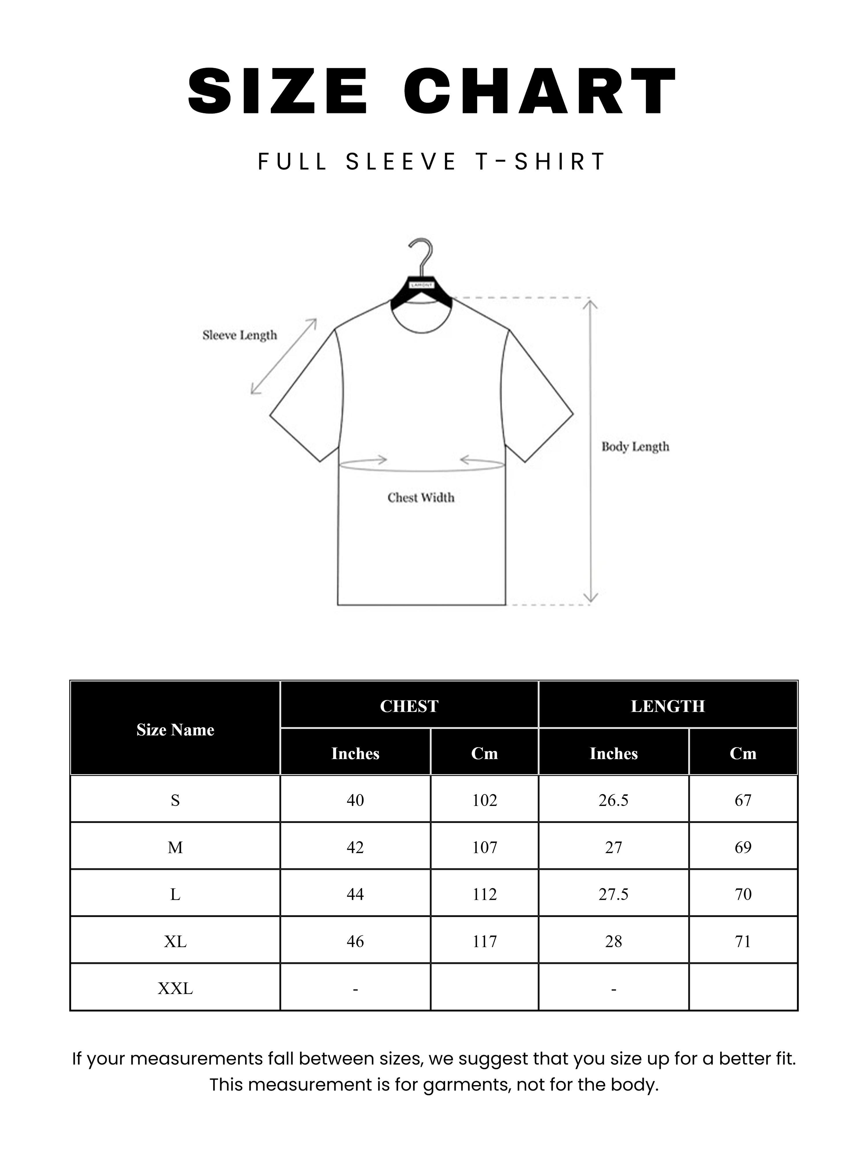 Cream Full Sleeve T-Shirt