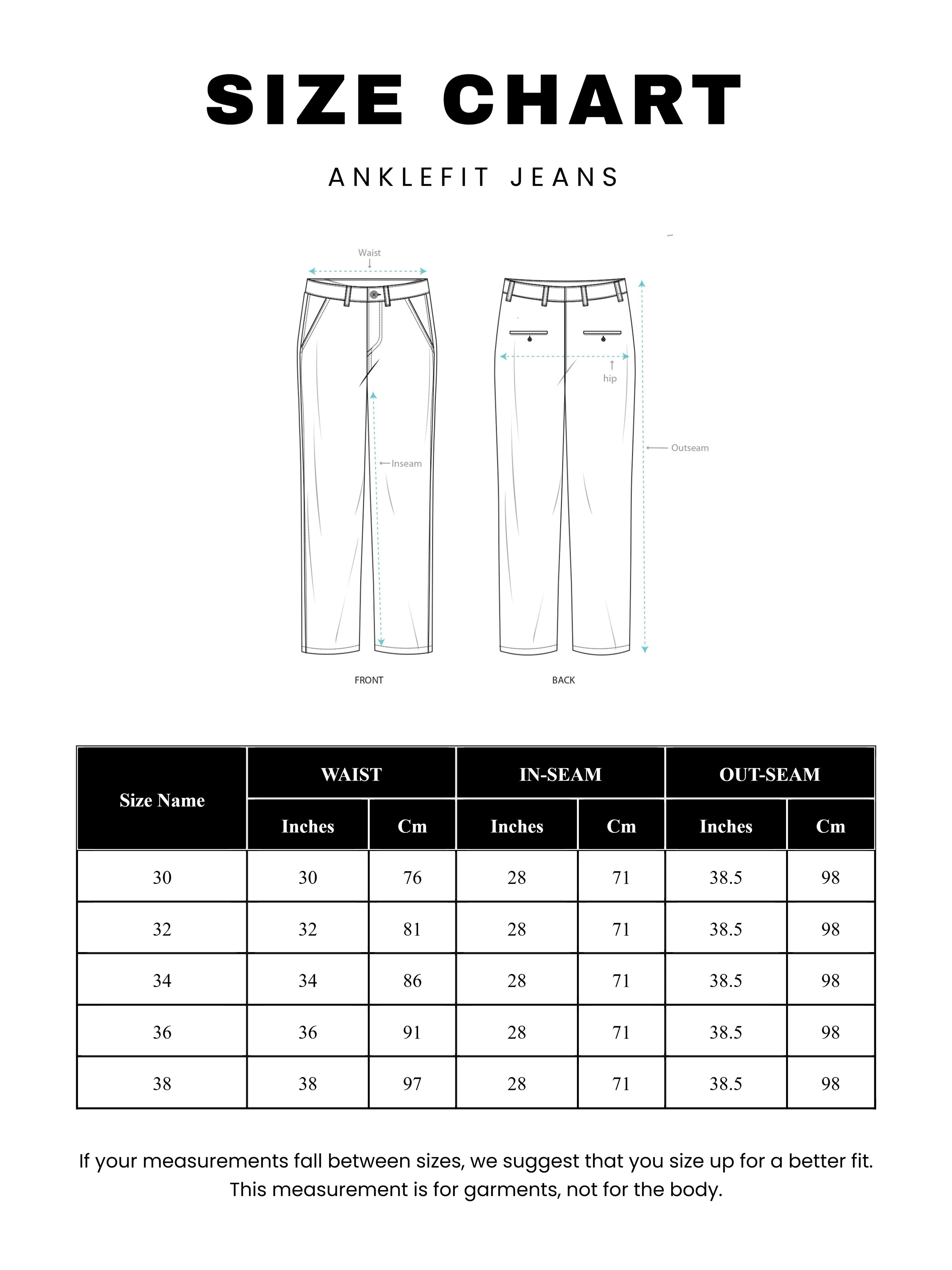 Dark Grey Ankle Fit Jean 1