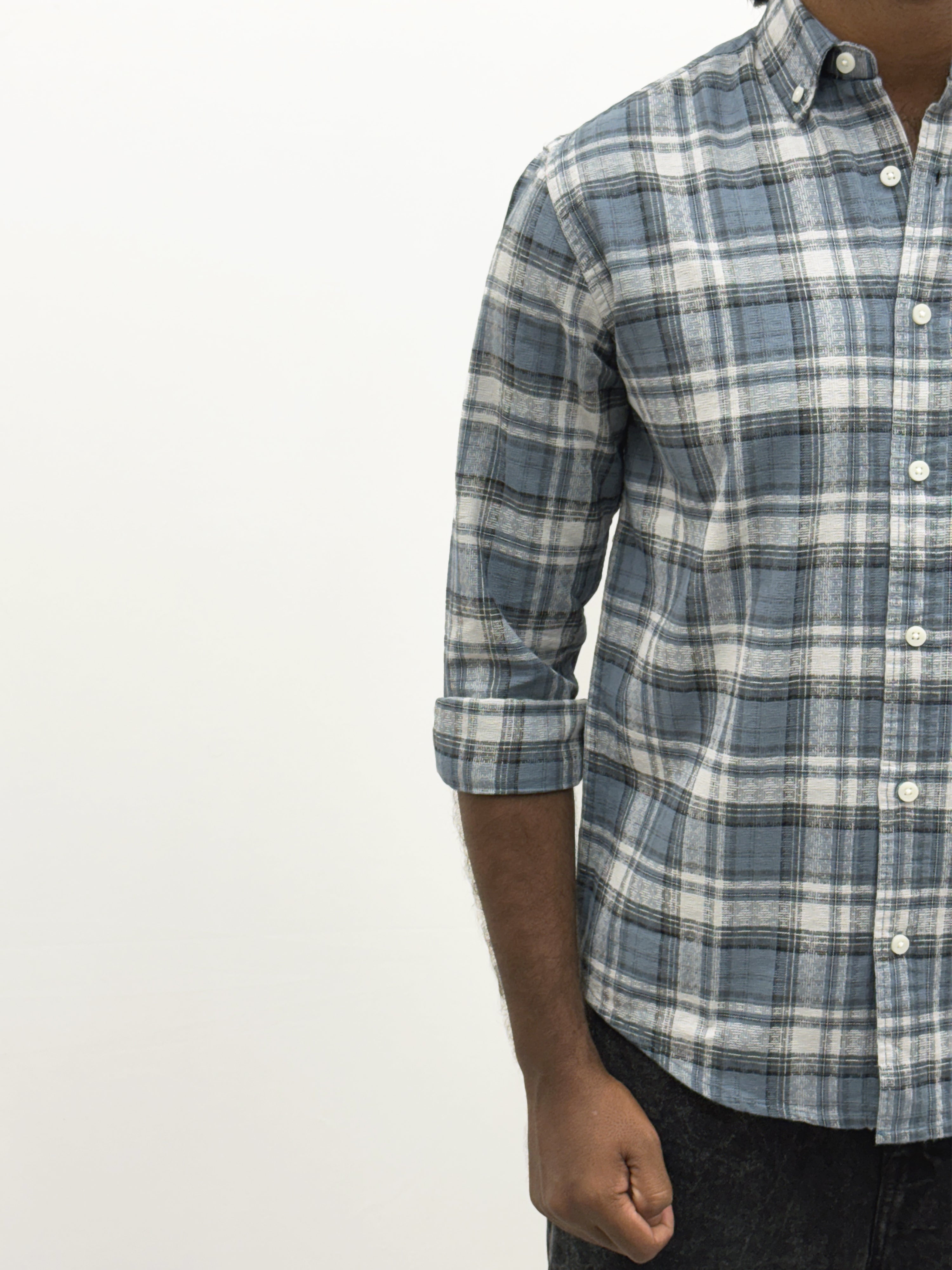 Teal Flannel Shirt