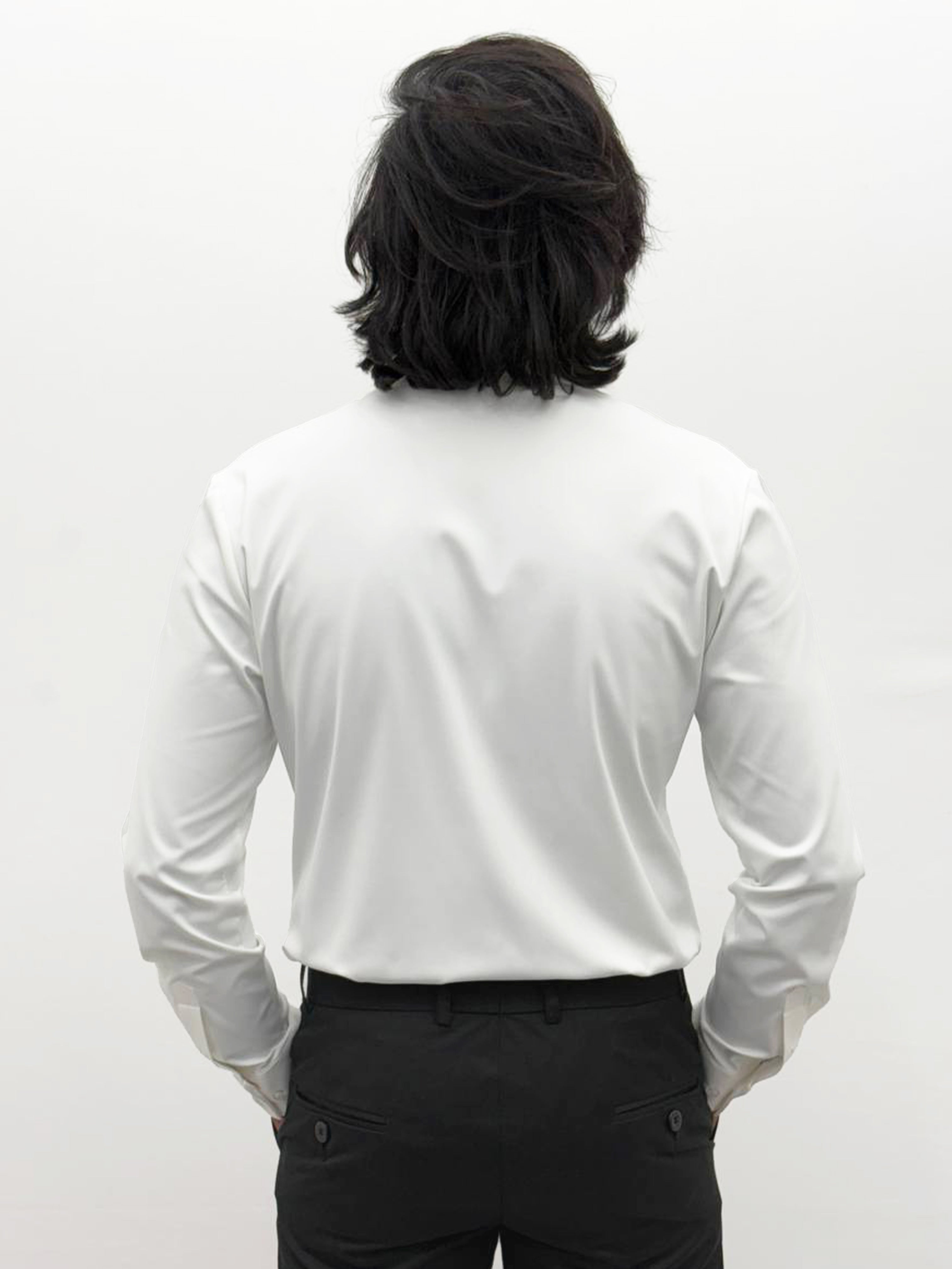 White IMP Designer Stone Work Shirt